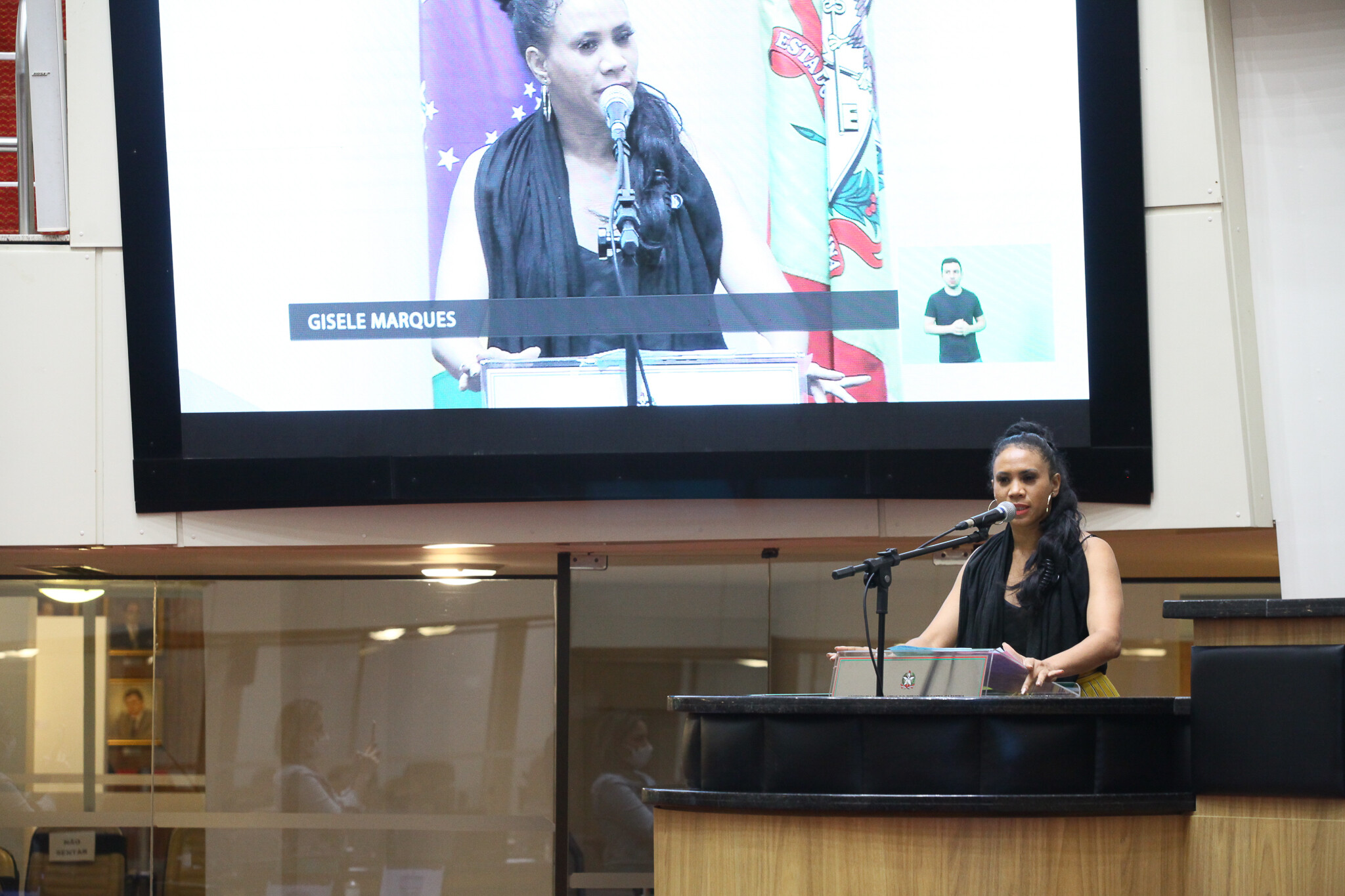 Professora e militante do movimento negro, Giselle Marques