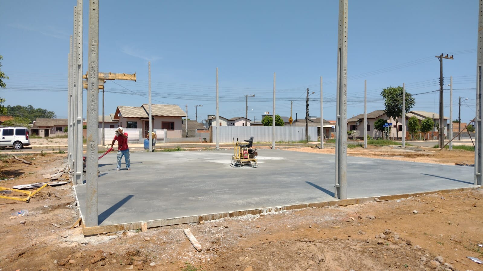 Bairro Ouro Negro, em Forquilhinha, vai ganhar quadra poliesportiva