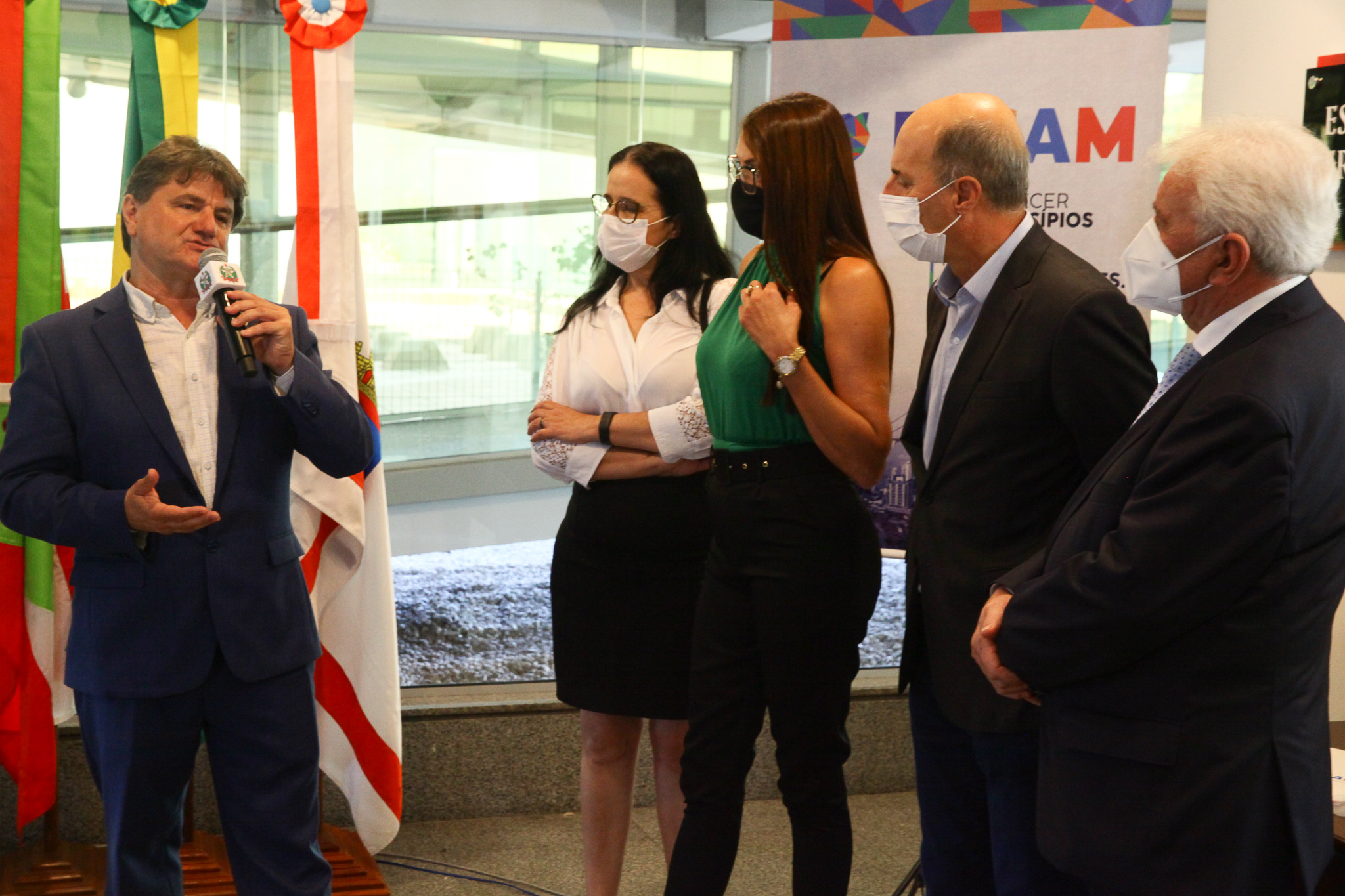 Posse da Fecam - Jorge Luiz Koch (presidente da Fecam)