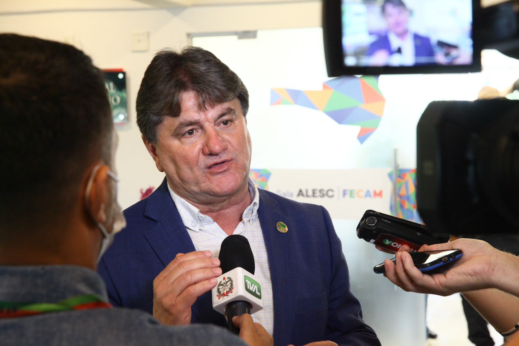 Posse da Fecam - Jorge Luiz Koch (presidente da Fecam)