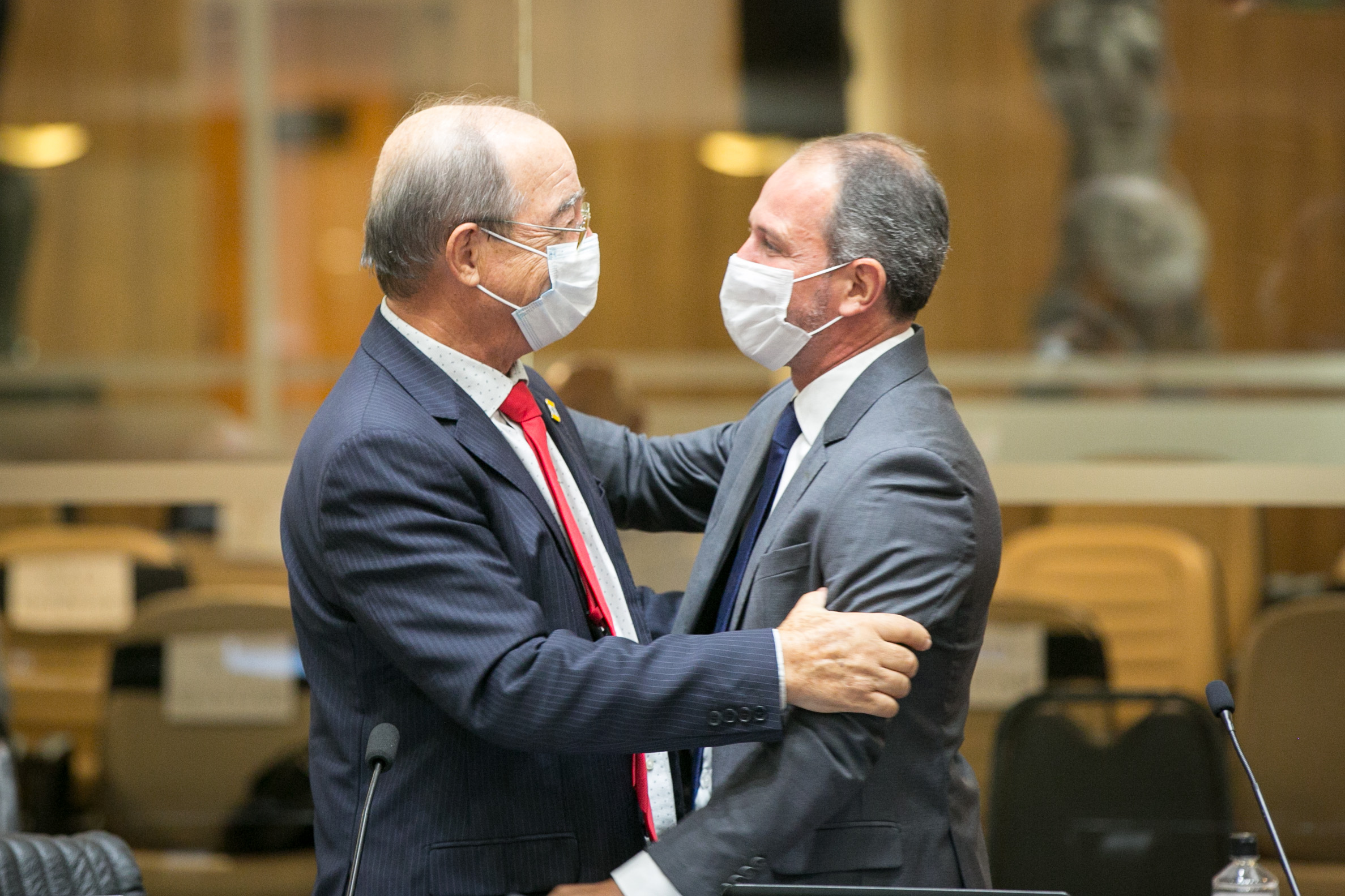 Deputado Celso Zuchi (PT) e Deputado Laércio Schuster (PSB)