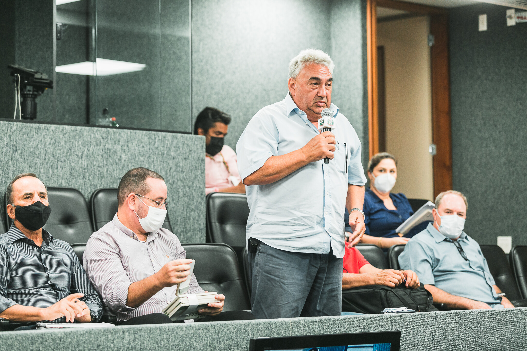 Vice-presidente da Faesc, Enori Barbieri, participou da reunião