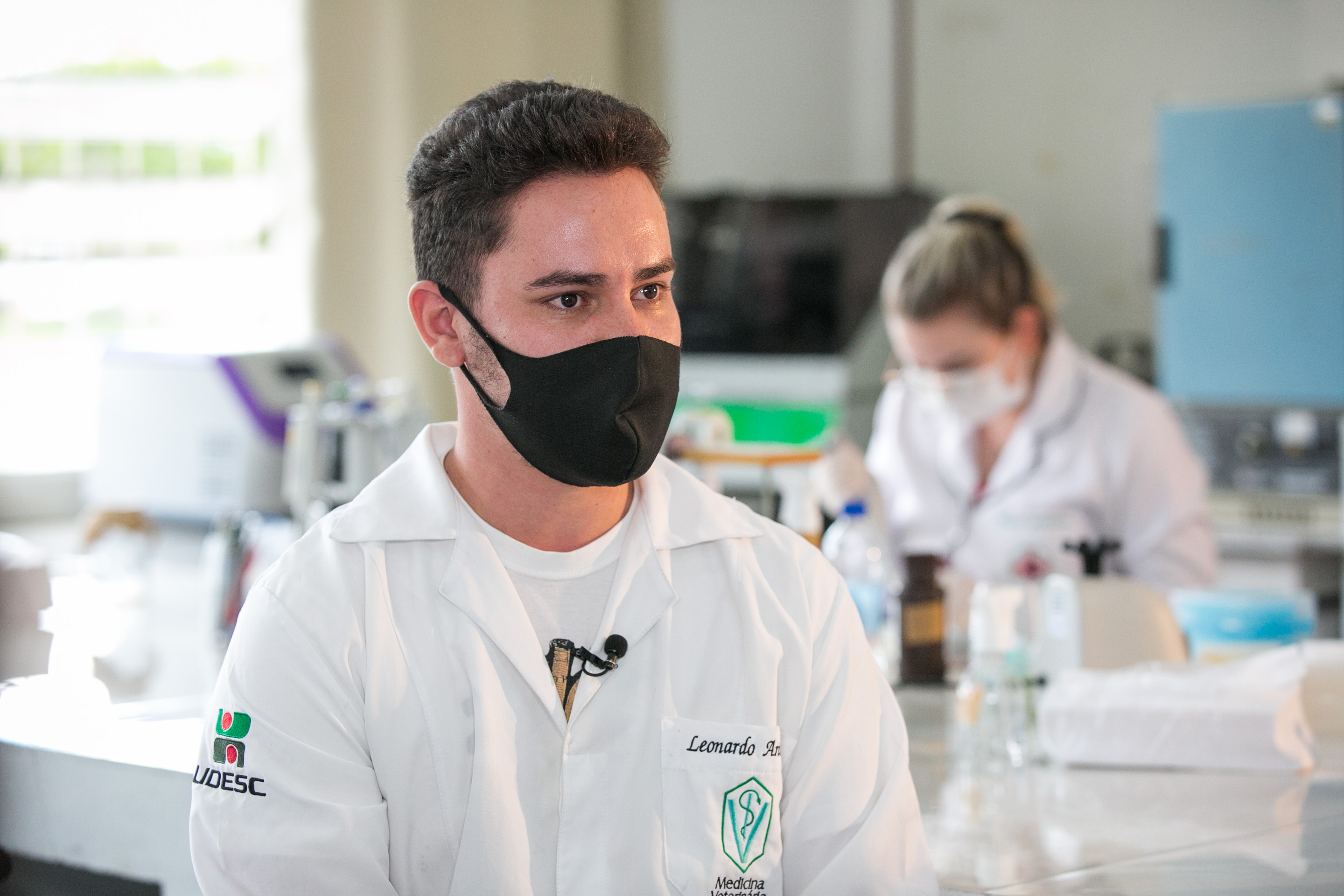 Aluno de mestrado, Leonardo Antônio Fernandes