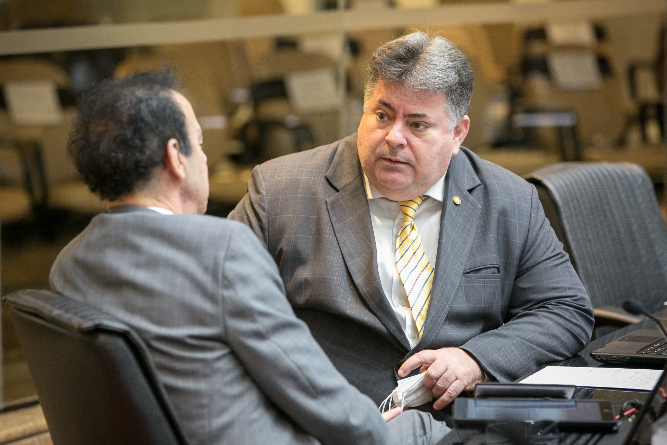 Deputado Ismael dos Santos (PSD) e Deputado Sergio Motta (Republicanos)