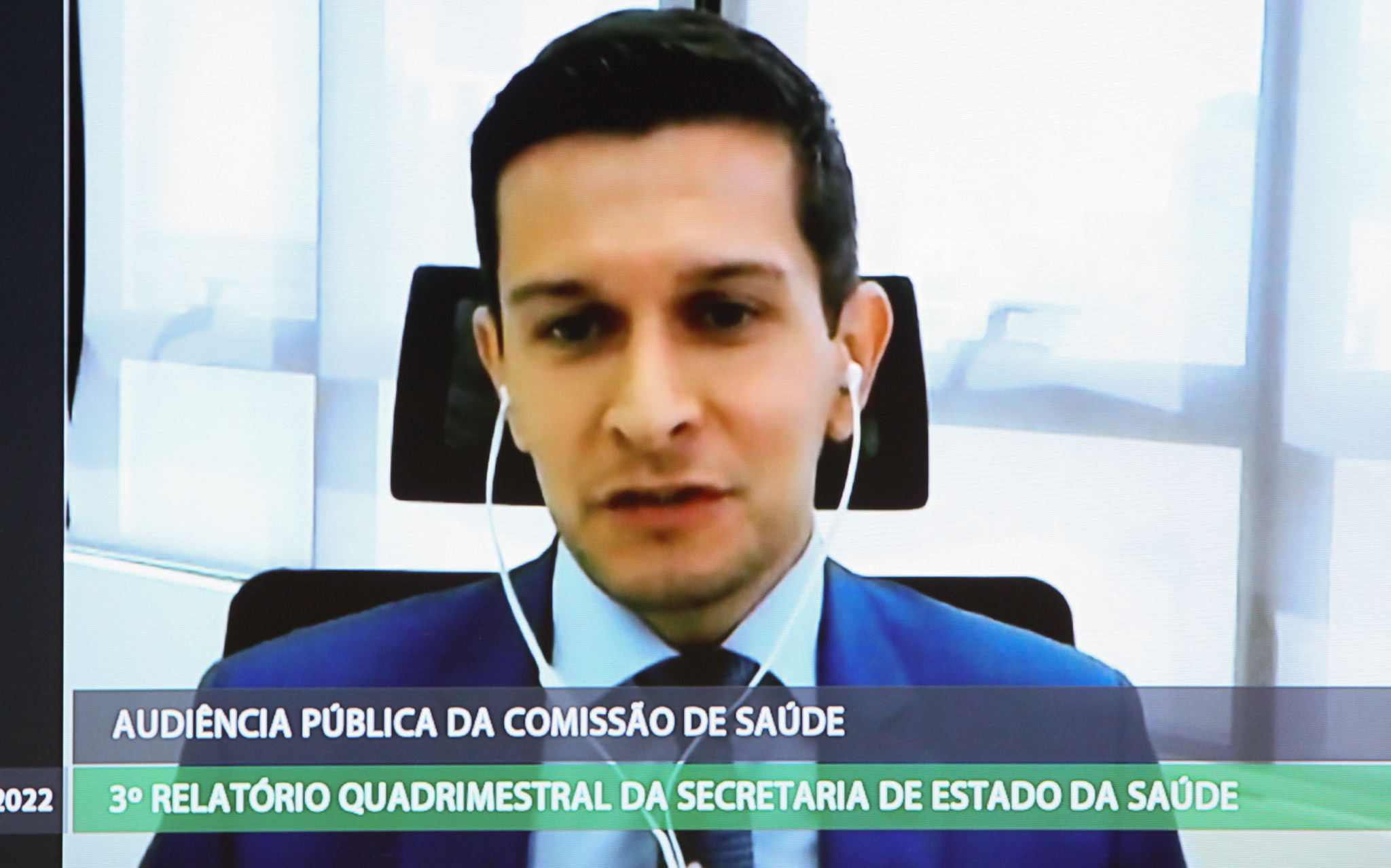 Prestação de Contas do ano de 2021, pela Secretaria de Estado da Saúde de SC