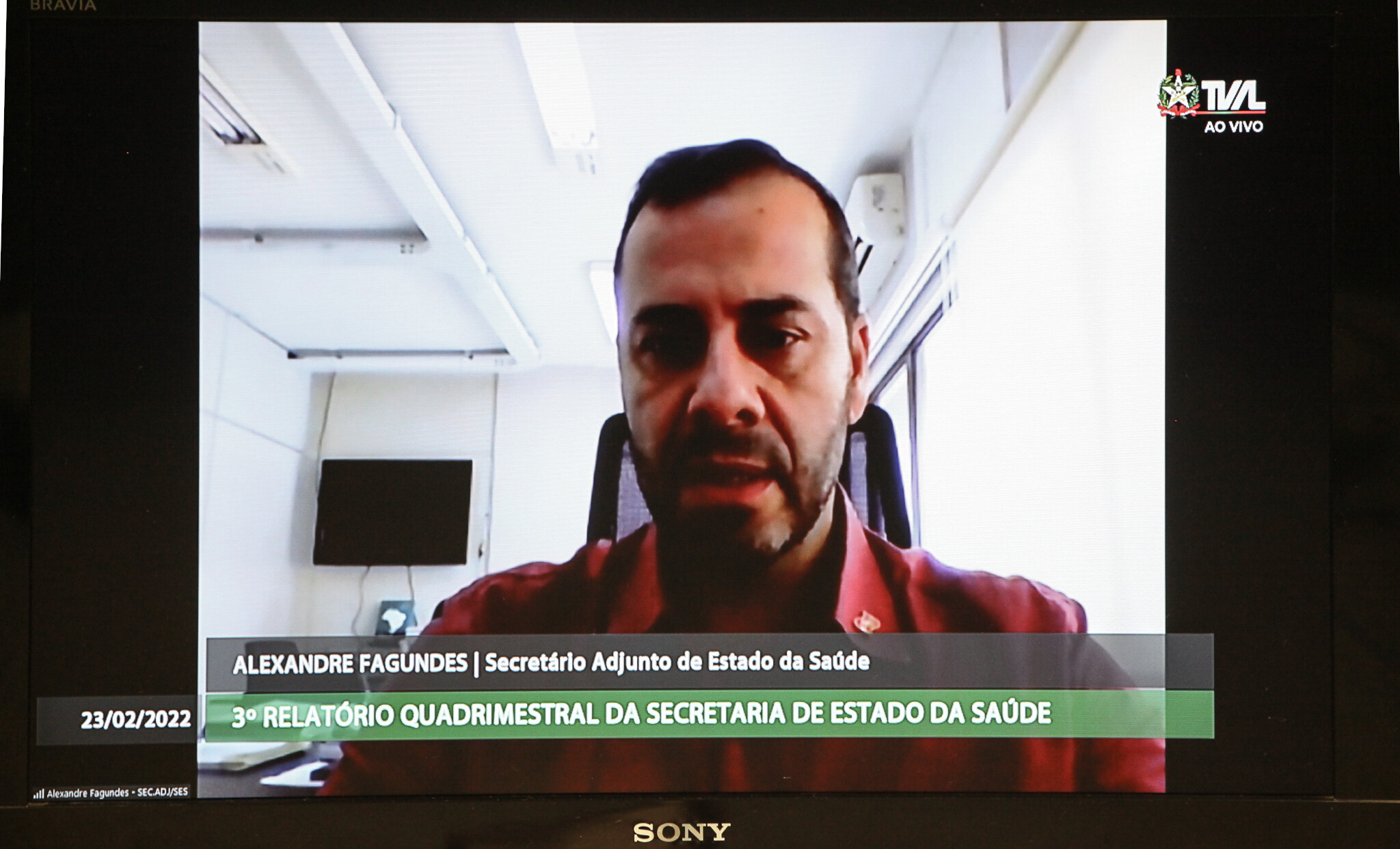 Alexandre Fagundes, secretário-adjunto da Secretaria de Estado da Saúde.