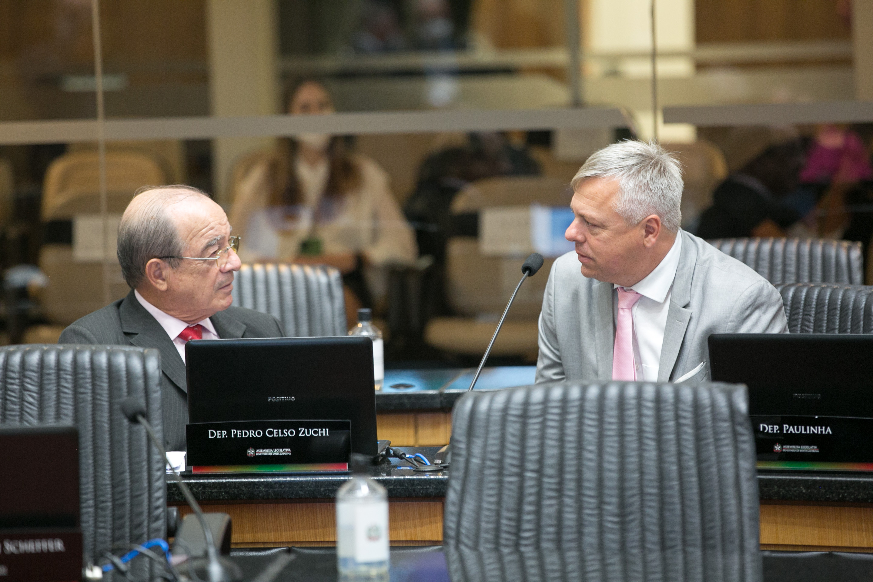 Deputado Celso Zuchi (PT) e Deputado Fabiano da Luz (PT)