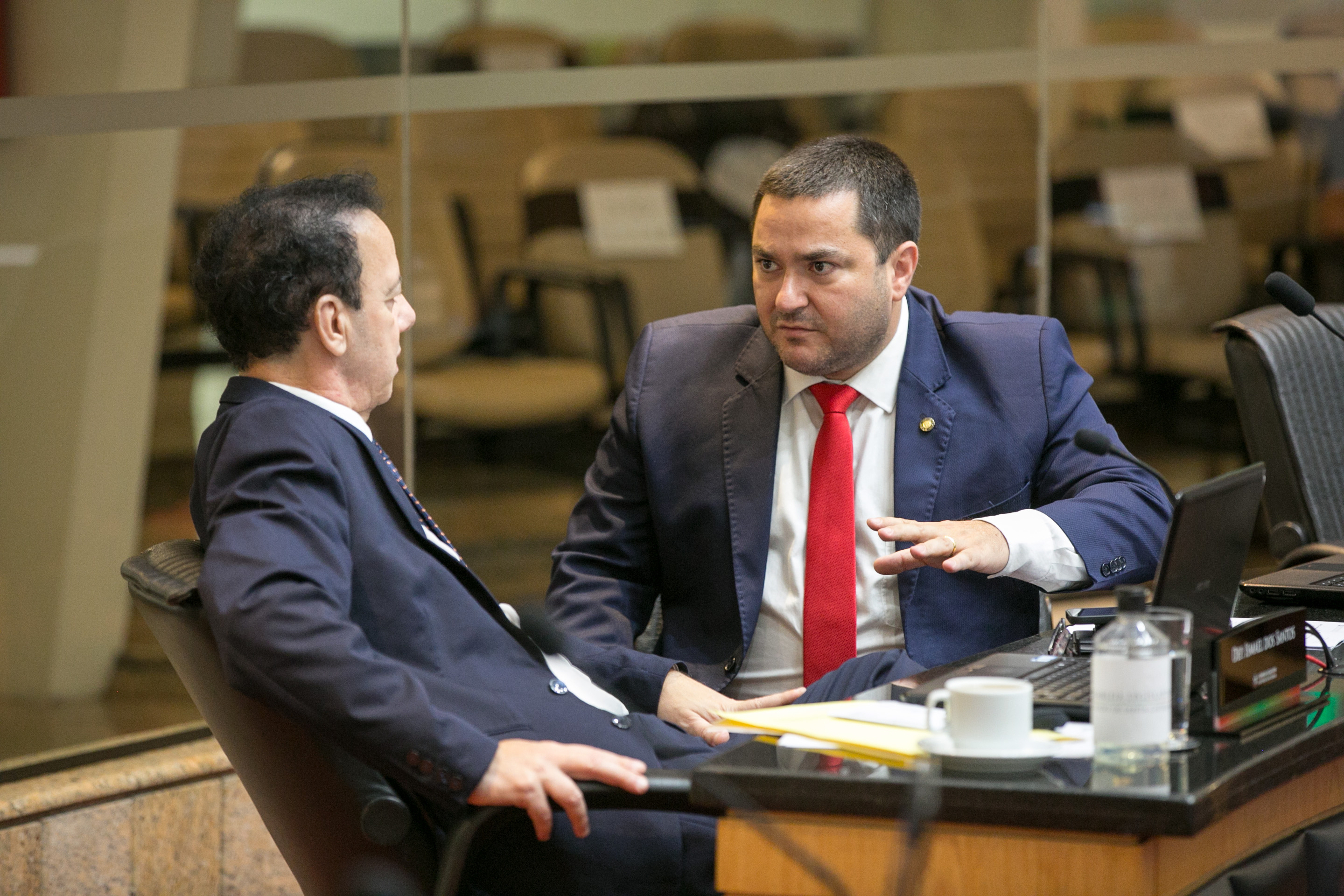 Deputado Ismael dos Santos (PSD) e Deputado Ricardo Alba (PSL)
