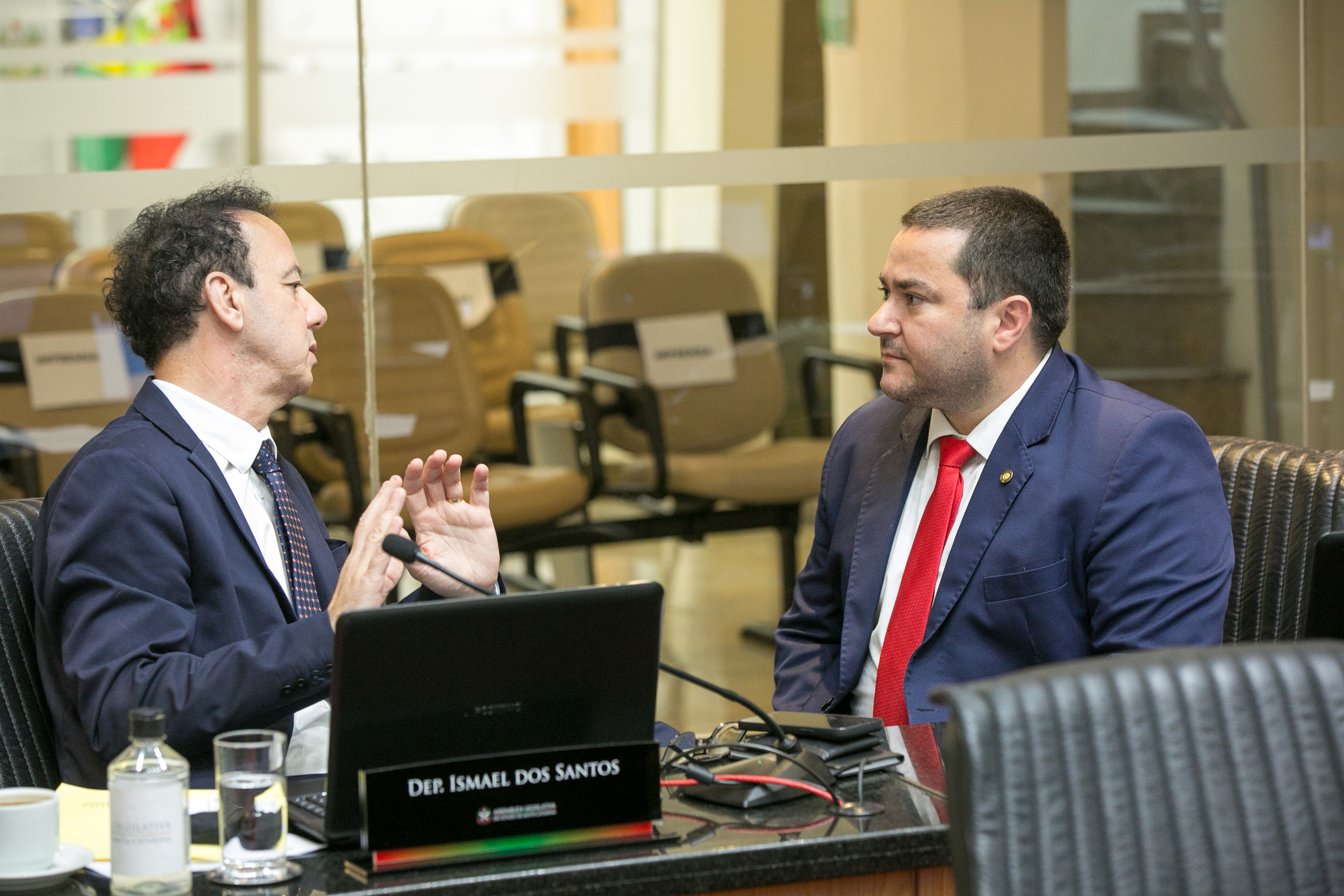 Deputado Ismael dos Santos (PSD) e Deputado Ricardo Alba (PSL)