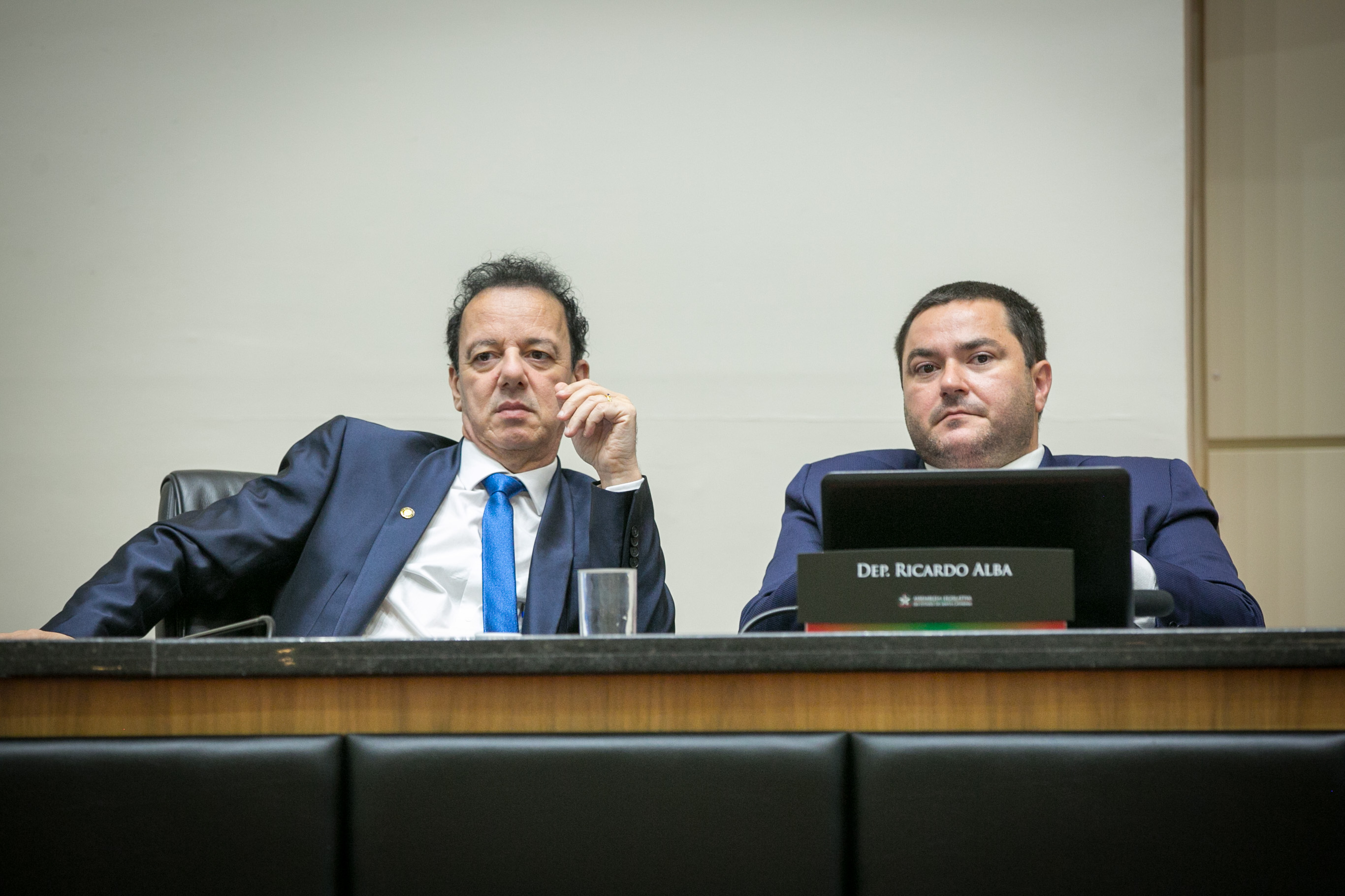 Deputado Ismael dos Santos (PSD) e Deputado Ricardo Alba (PSL)