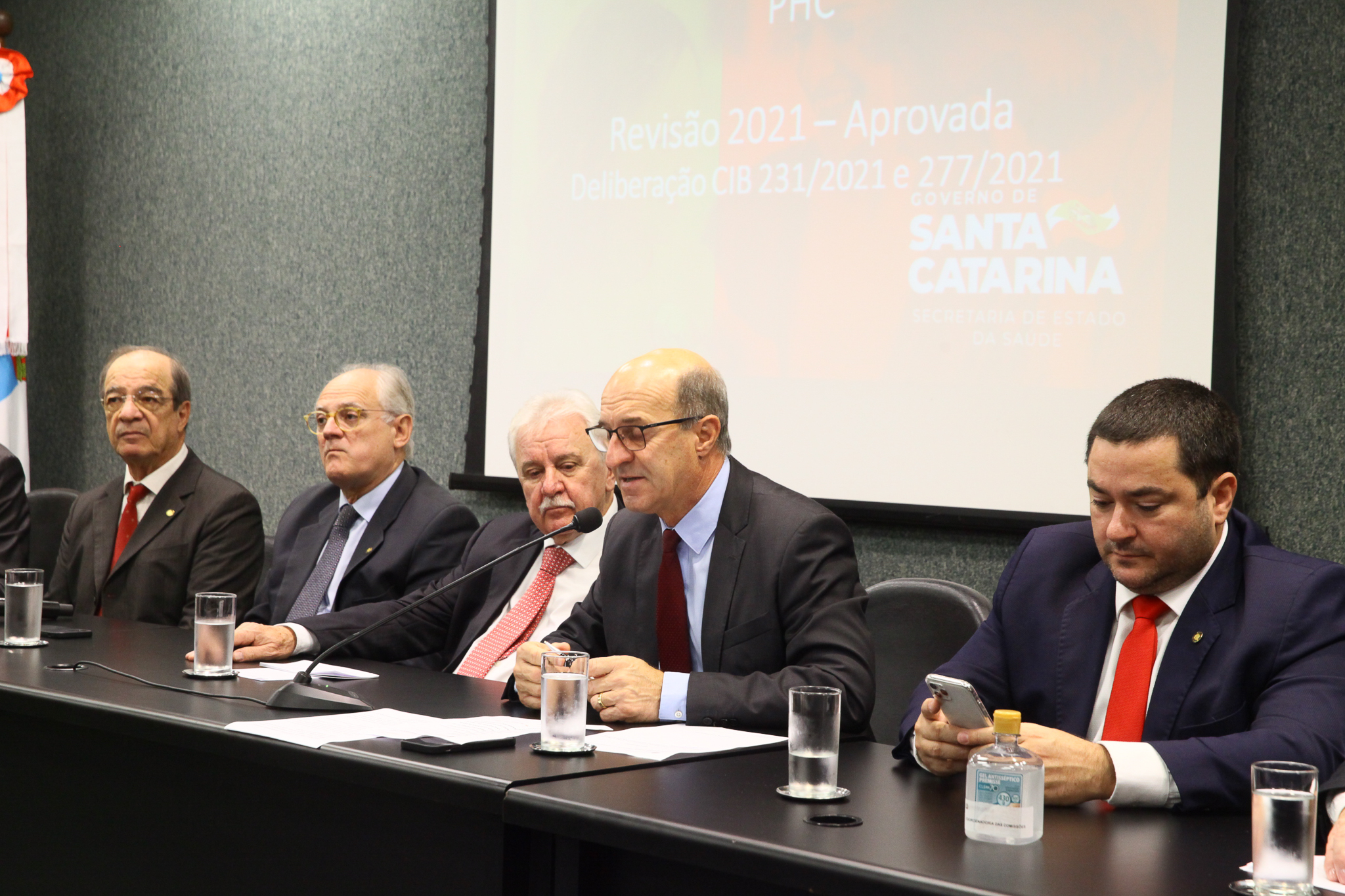 Reunião de Instalação da Frente Parlamentar em Defesa da Saúde Catarinense