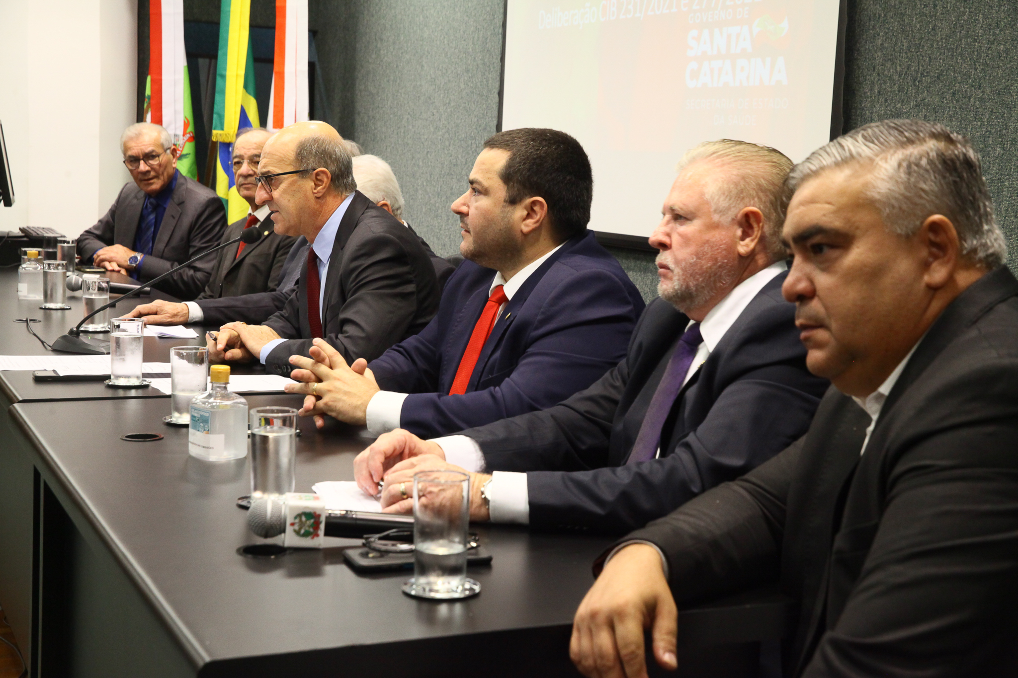 Reunião de Instalação da Frente Parlamentar em Defesa da Saúde Catarinense