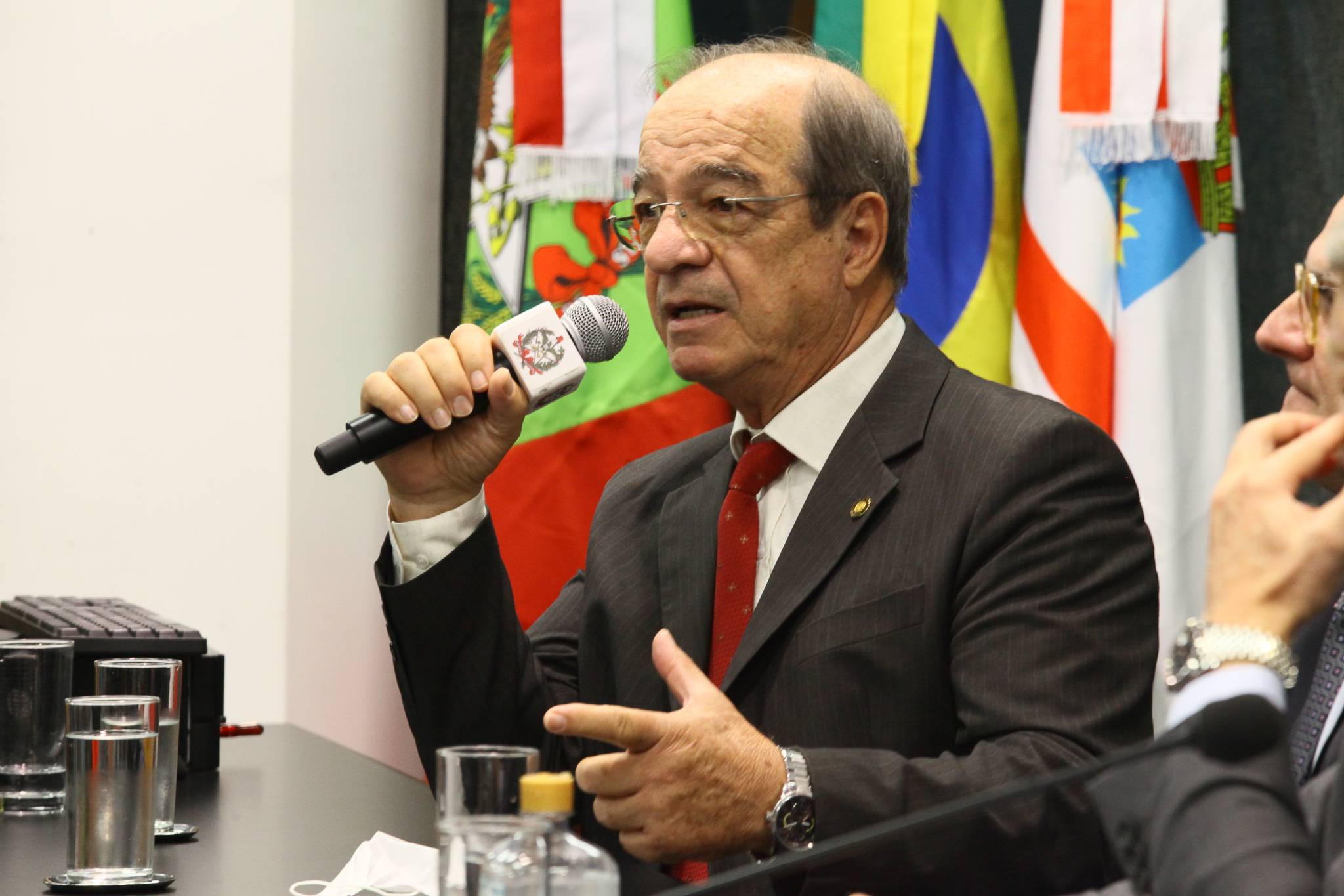 Reunião de Instalação da Frente Parlamentar em Defesa da Saúde Catarinense - Deputado Celso Zuck (PT)