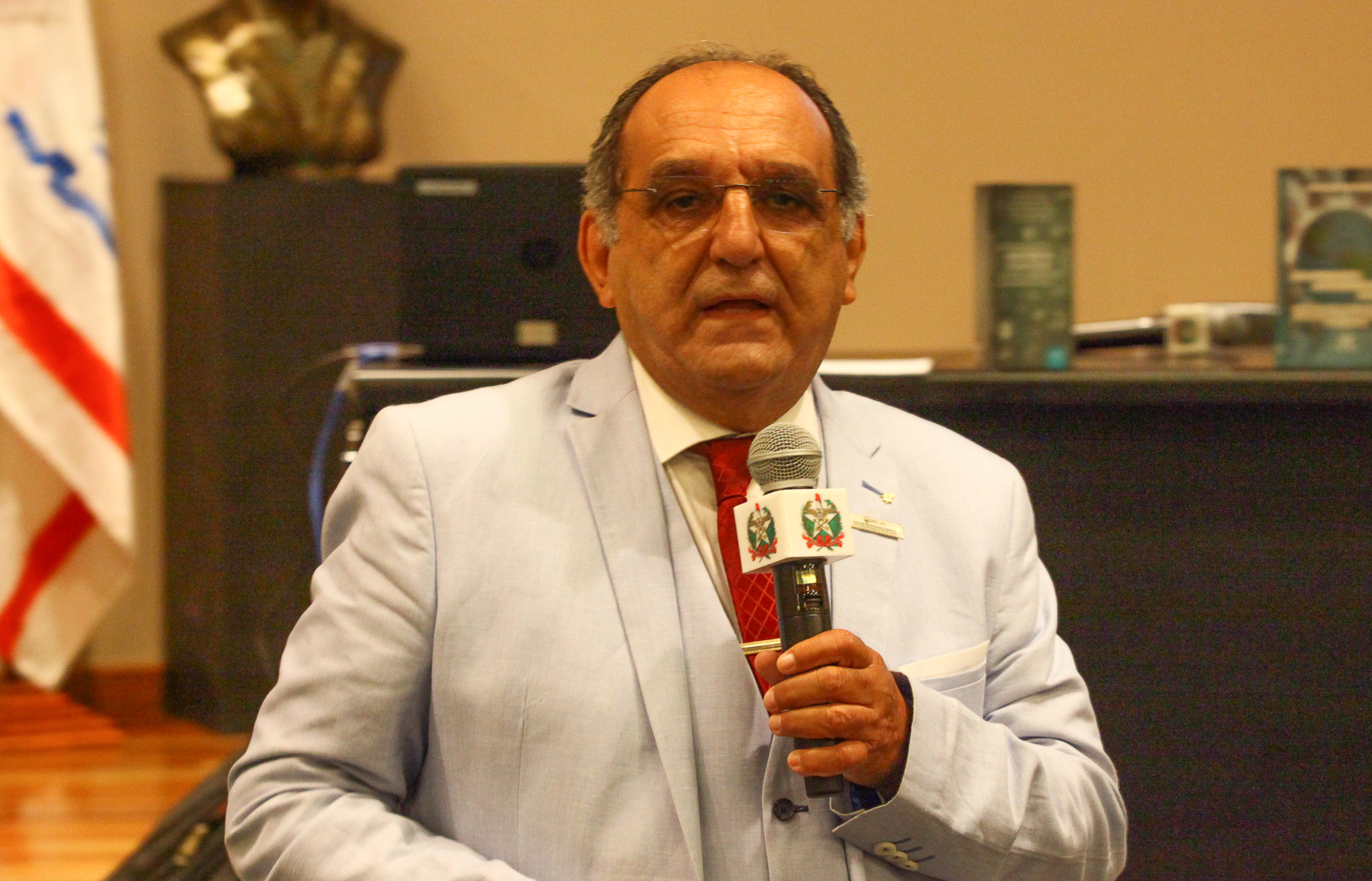 Encontro Estadual dos Vereadores 2022 - Prof. Dr. Elias Rocha Gonçaves, presidente da Associação das Escolas Legislativas de de Contas do RJ.