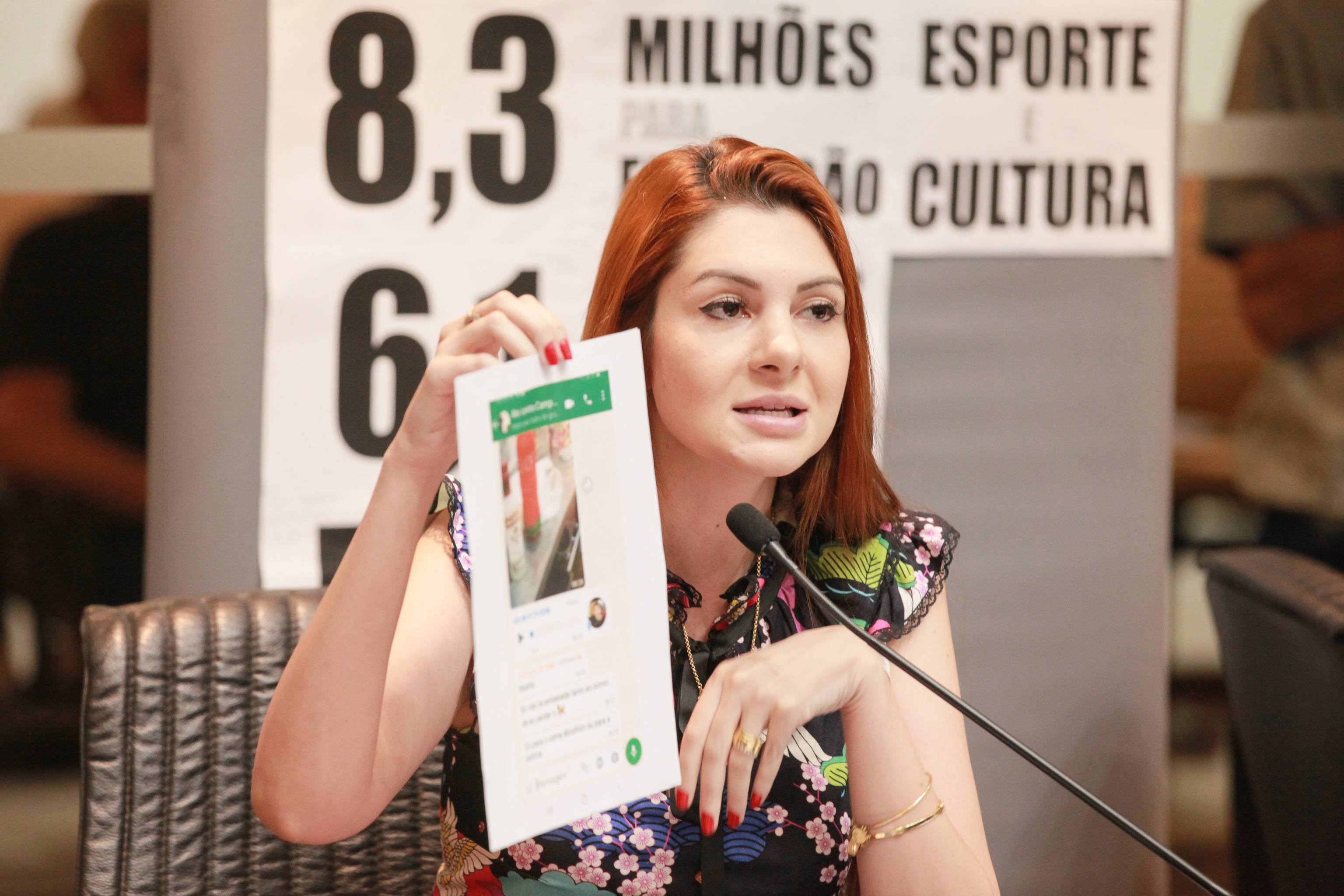 - Deputada Ana Caroline Campagnolo (PSL)