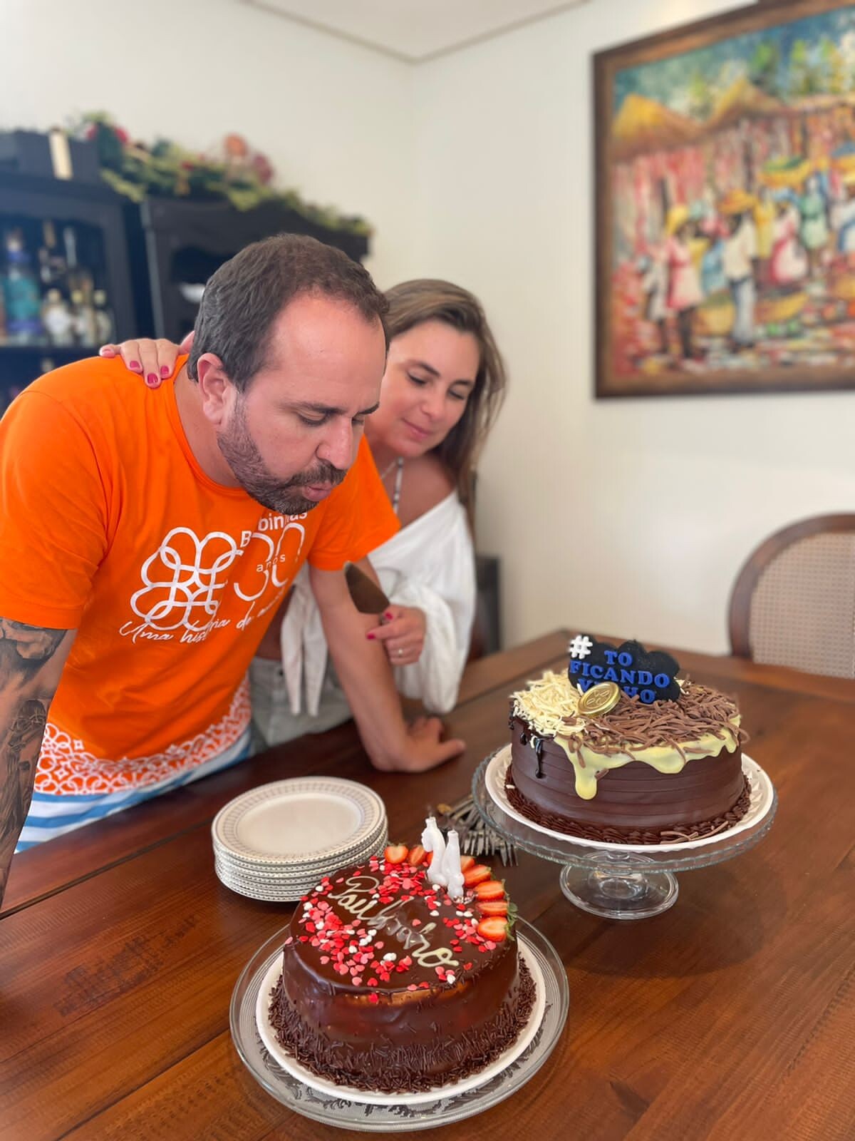 Domingo de fortes emoções para Paulinha em Bombinhas
