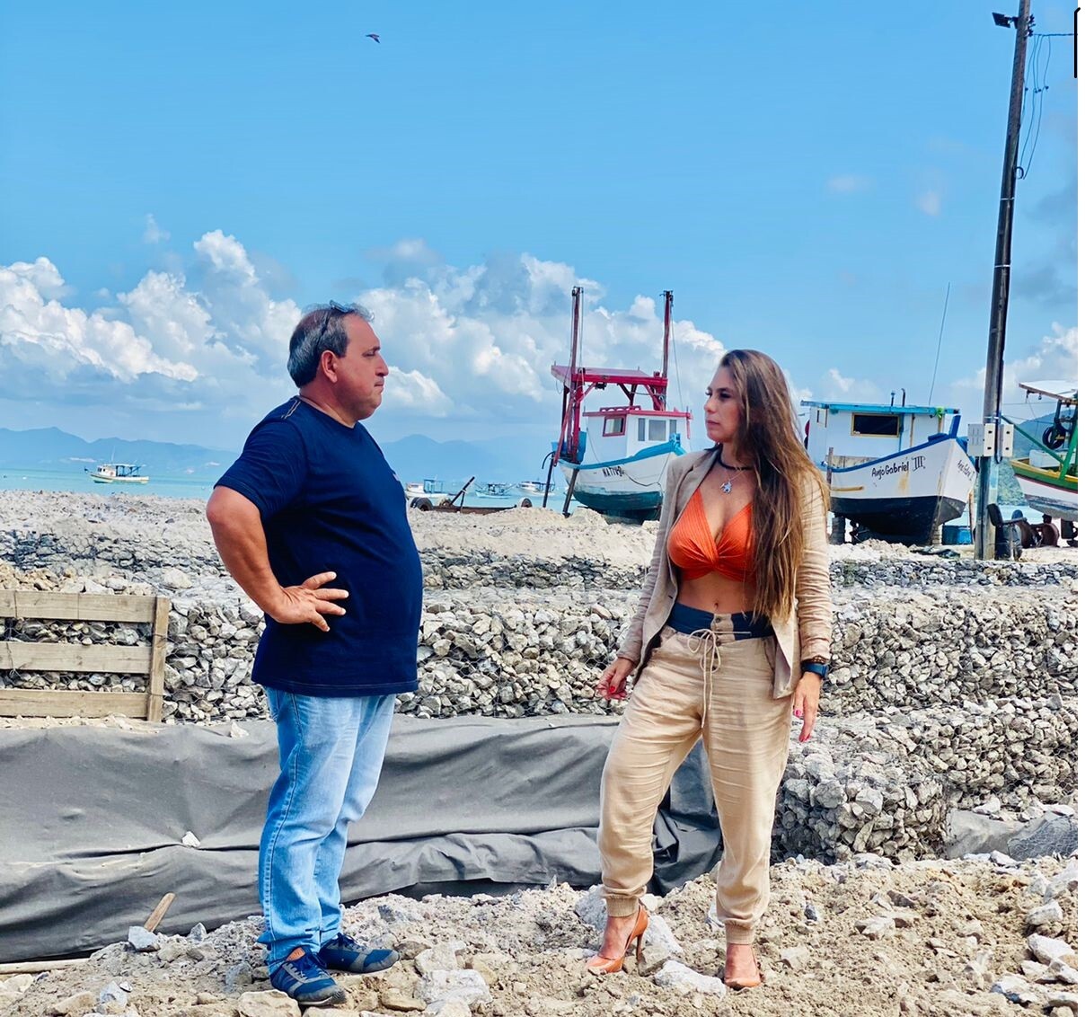 Paulinha se orgulha de tirar comunidade pesqueira da invisibilidade