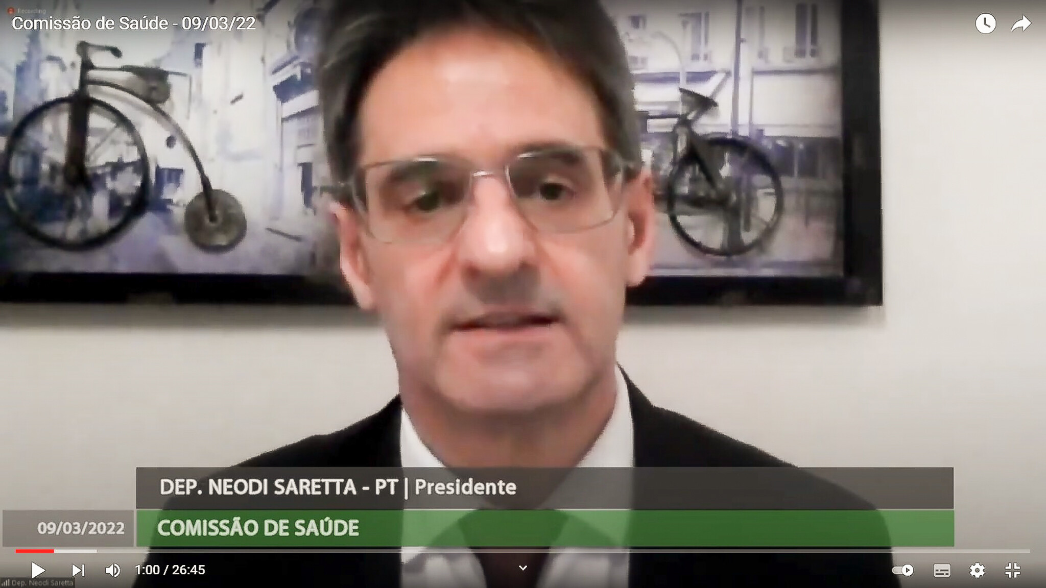 Deputado Neodi Saretta