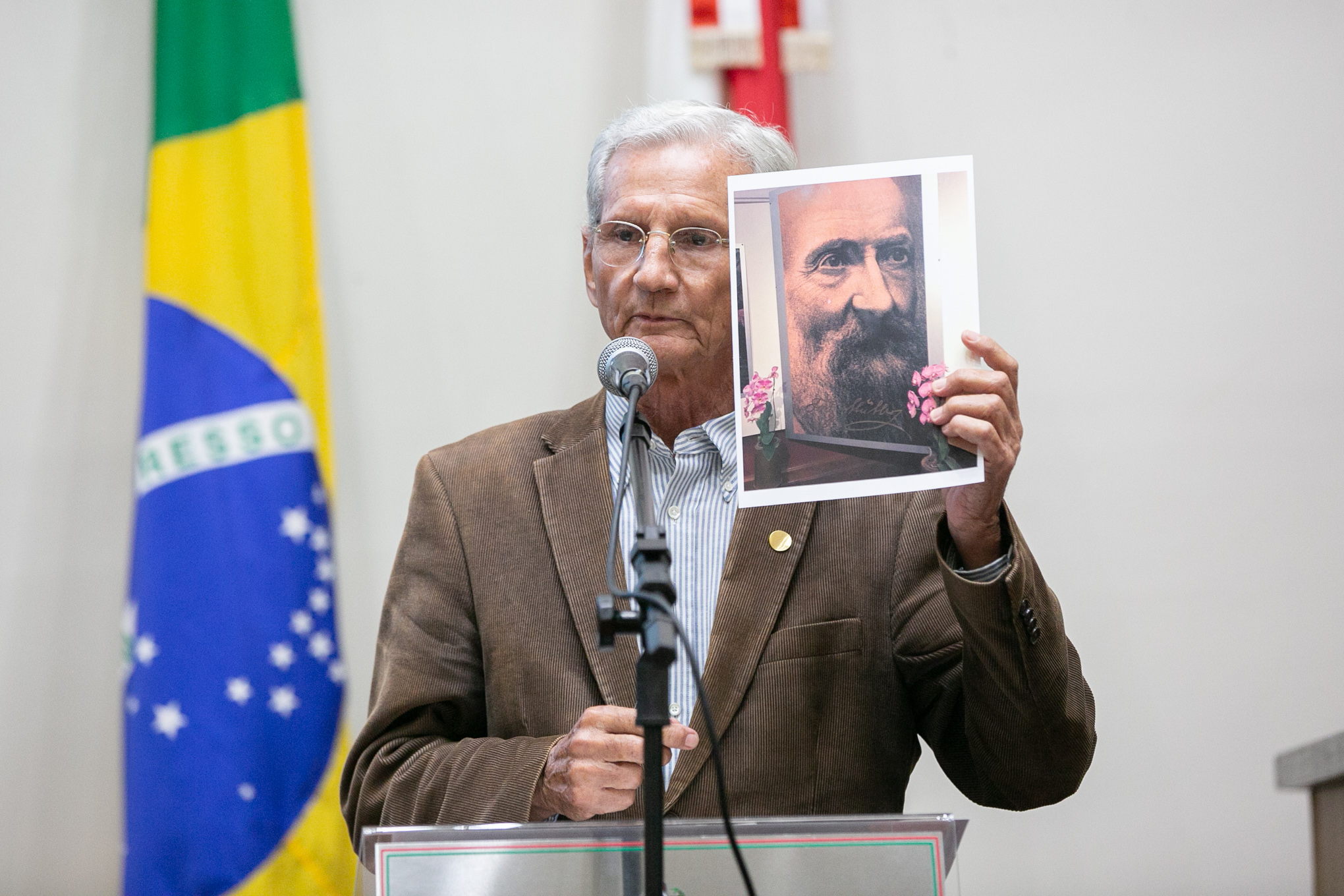 Presidente do Grupo Desterro Fritz Müller/Charles Darwin – 200 anos, Marcondes Marchetti