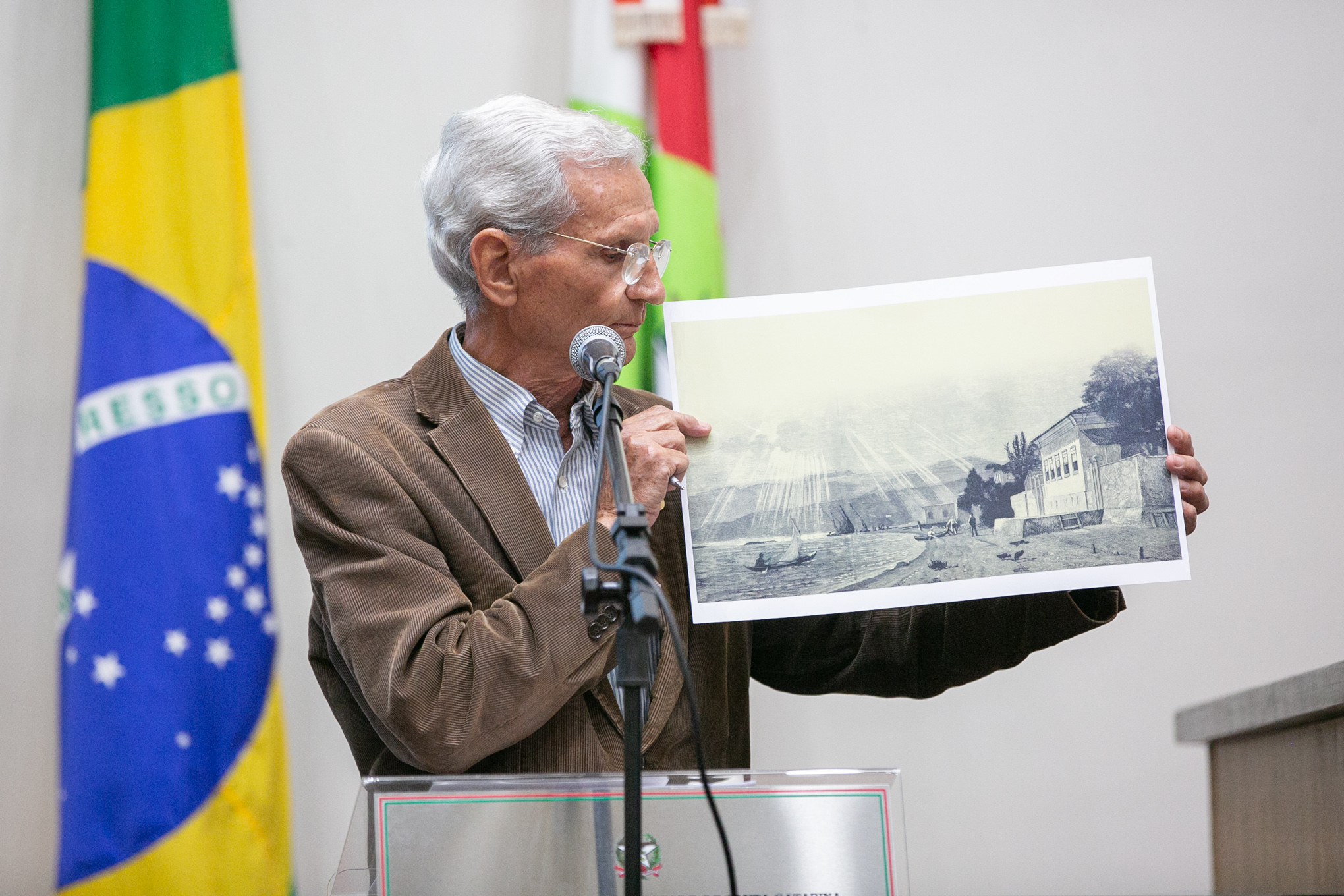 Presidente do Grupo Desterro Fritz Müller/Charles Darwin – 200 anos, Marcondes Marchetti