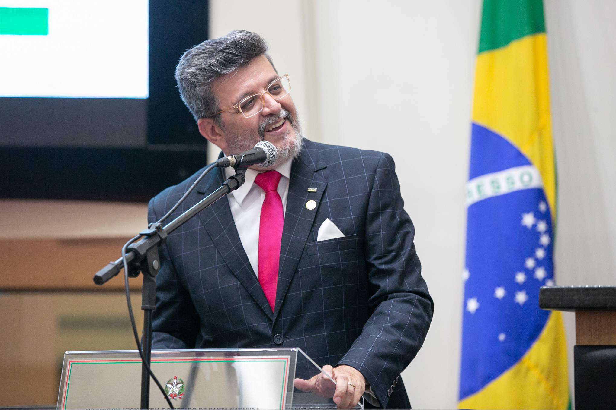 Secretário de Cultura de Blumenau, Rodrigo Rogério Ramos