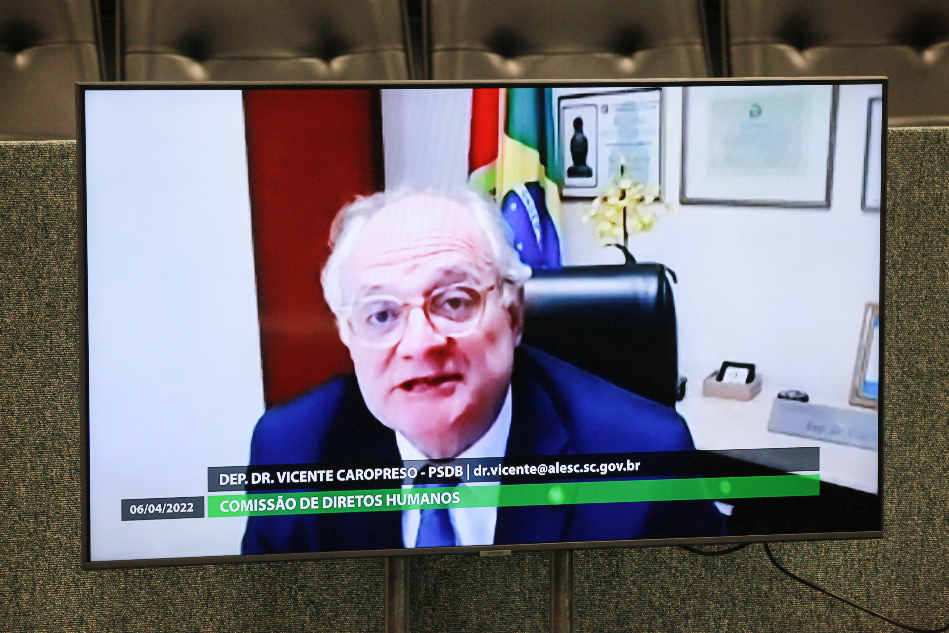- Deputado Vicente Caropreso (PSDB)