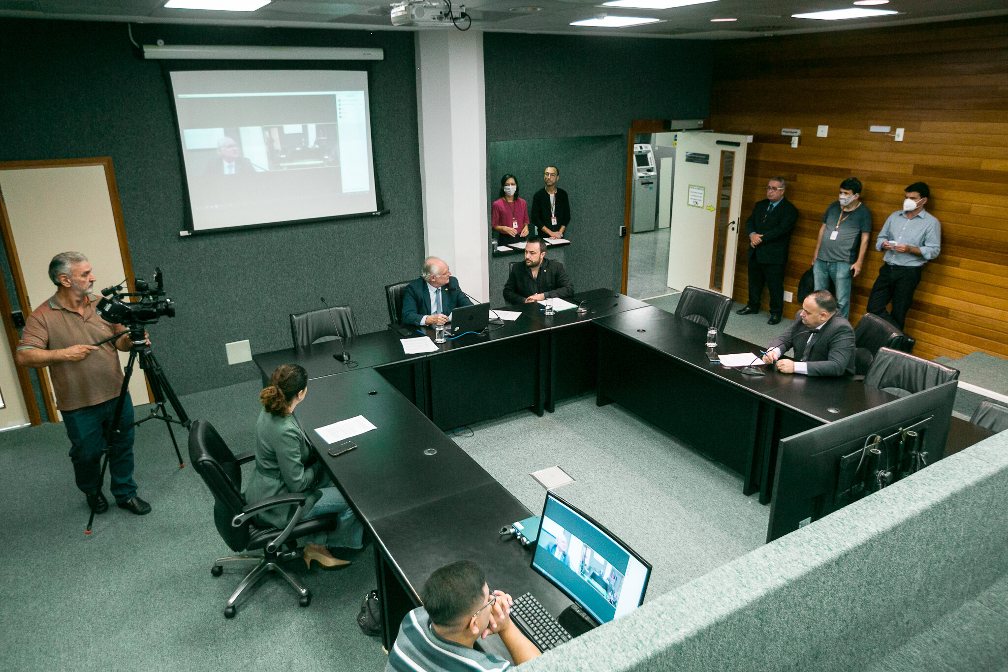 A Comissão de Defesa dos Direitos da Pessoa com Deficiência é presidida pelo deputado Doutor Vicente Caropreso.