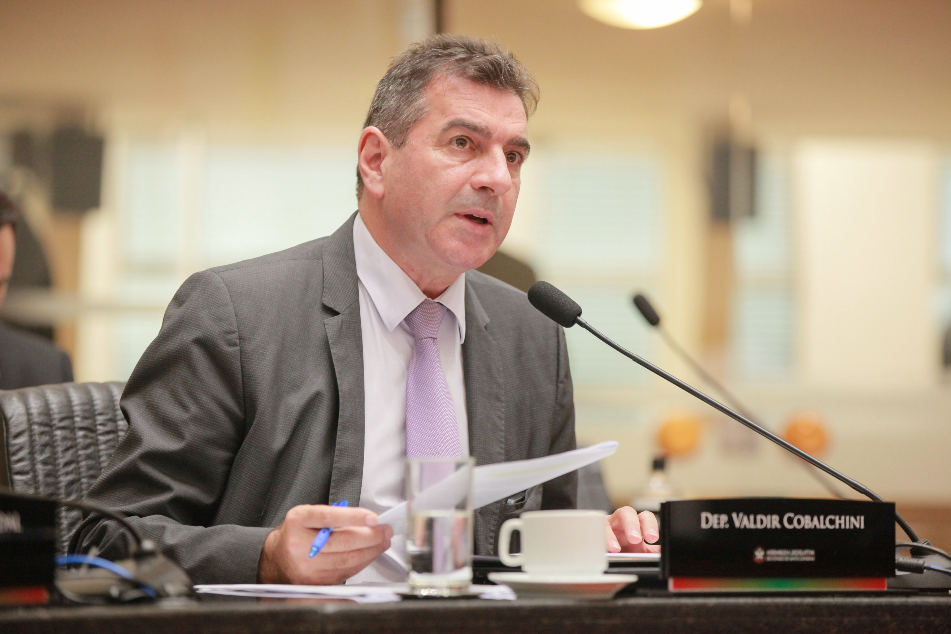- Deputado Valdir Cobalchini (MDB)
