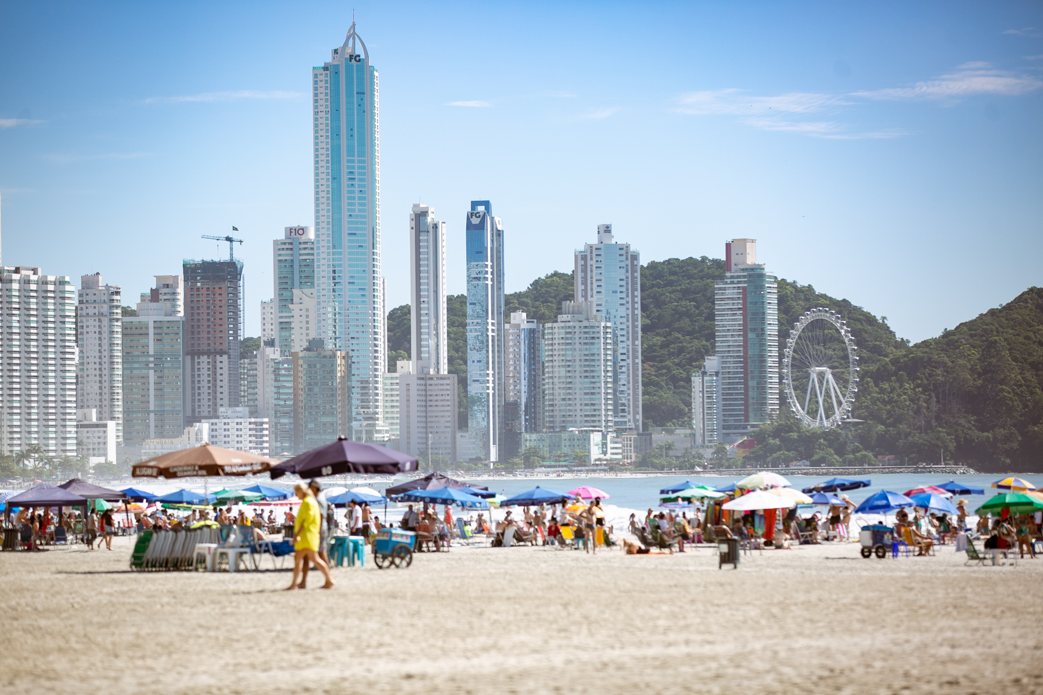 Praia Central de Balneário Camboriú