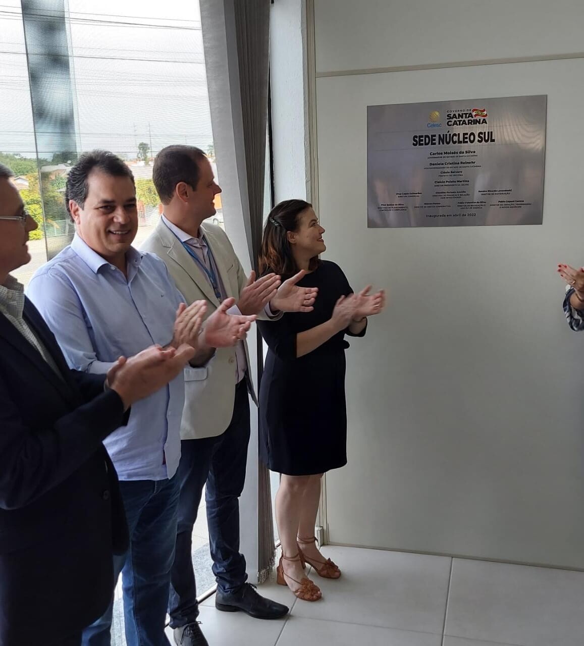 Minotto participa da inauguração do atendimento da Celesc em Criciúma
