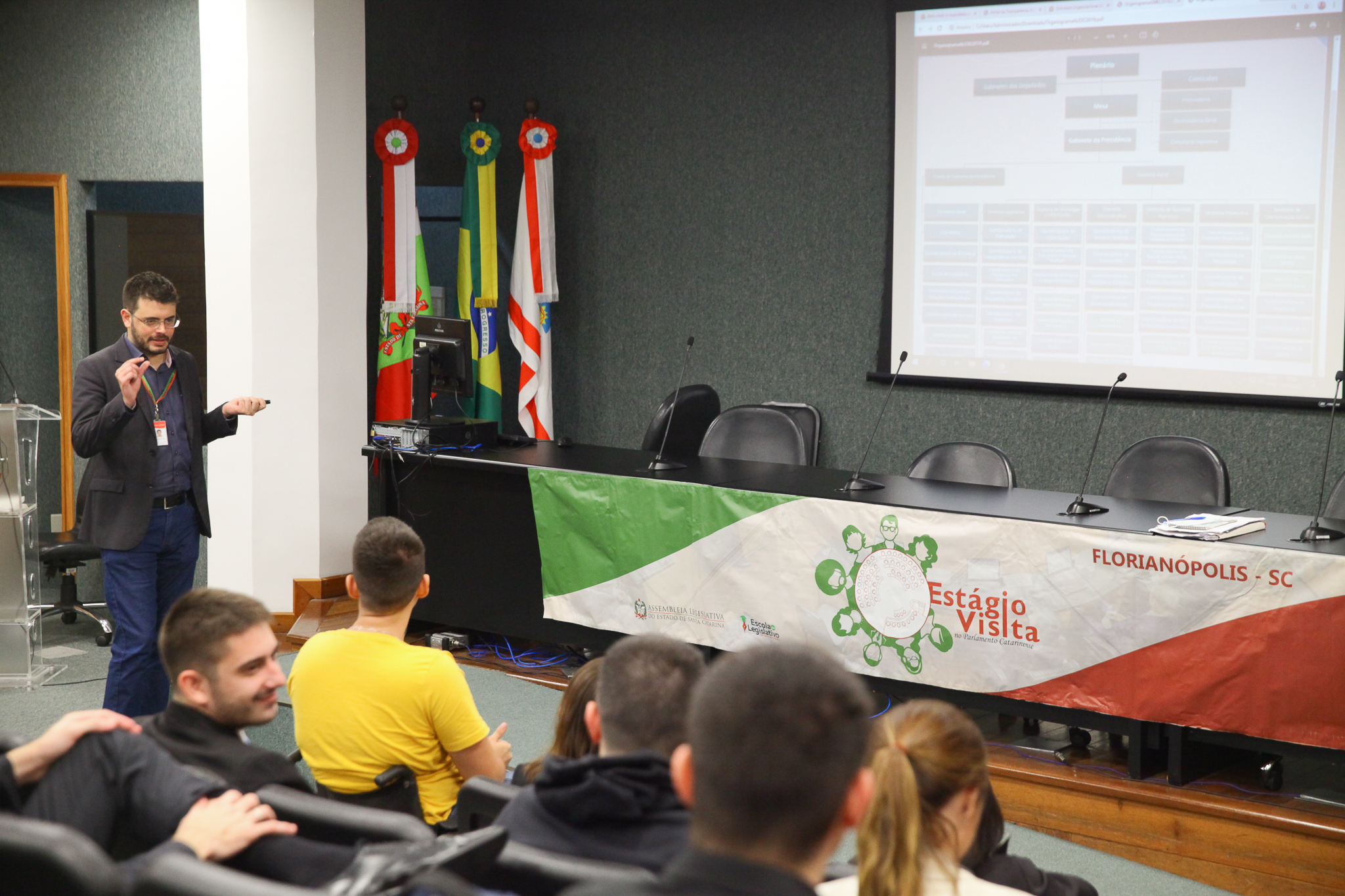 Escola do Legislativo - Estágio Visista
