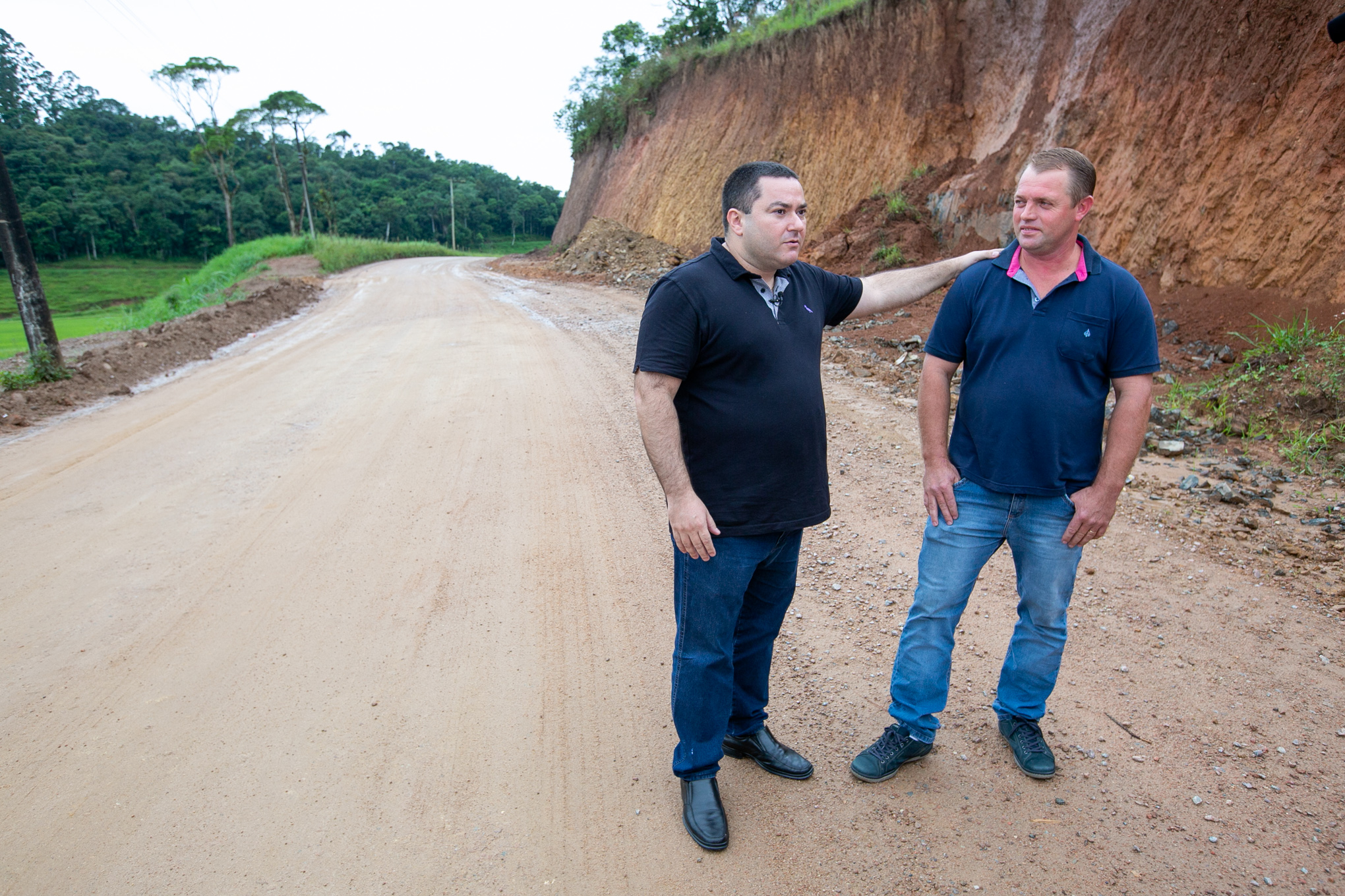 Deputado Ricardo Alba (União Brasil) e Adriano Kremer