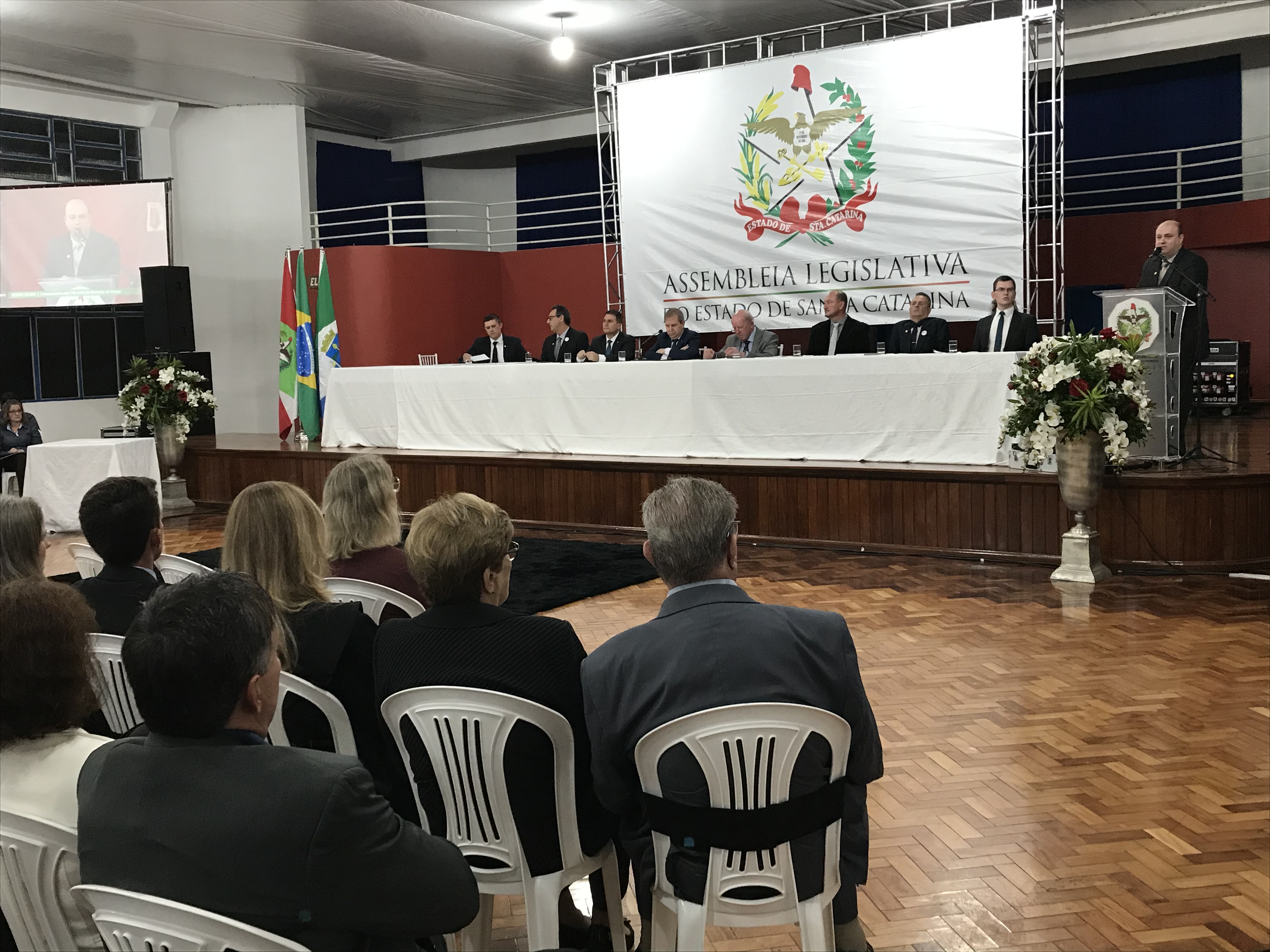 Sessão Solene 100 anos de Mondaí