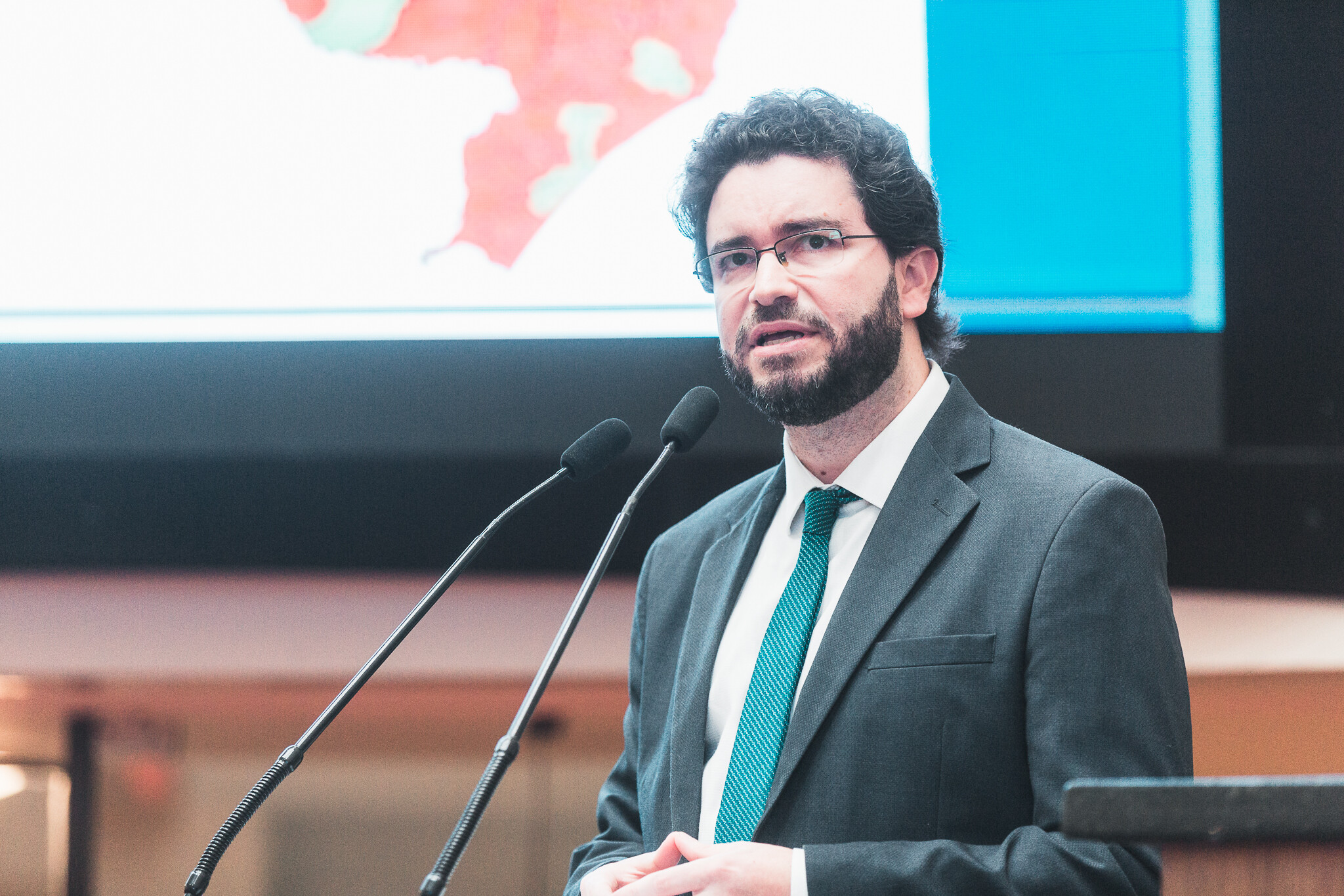 Defensor público-geral de SC, Renan Soares de Souza.