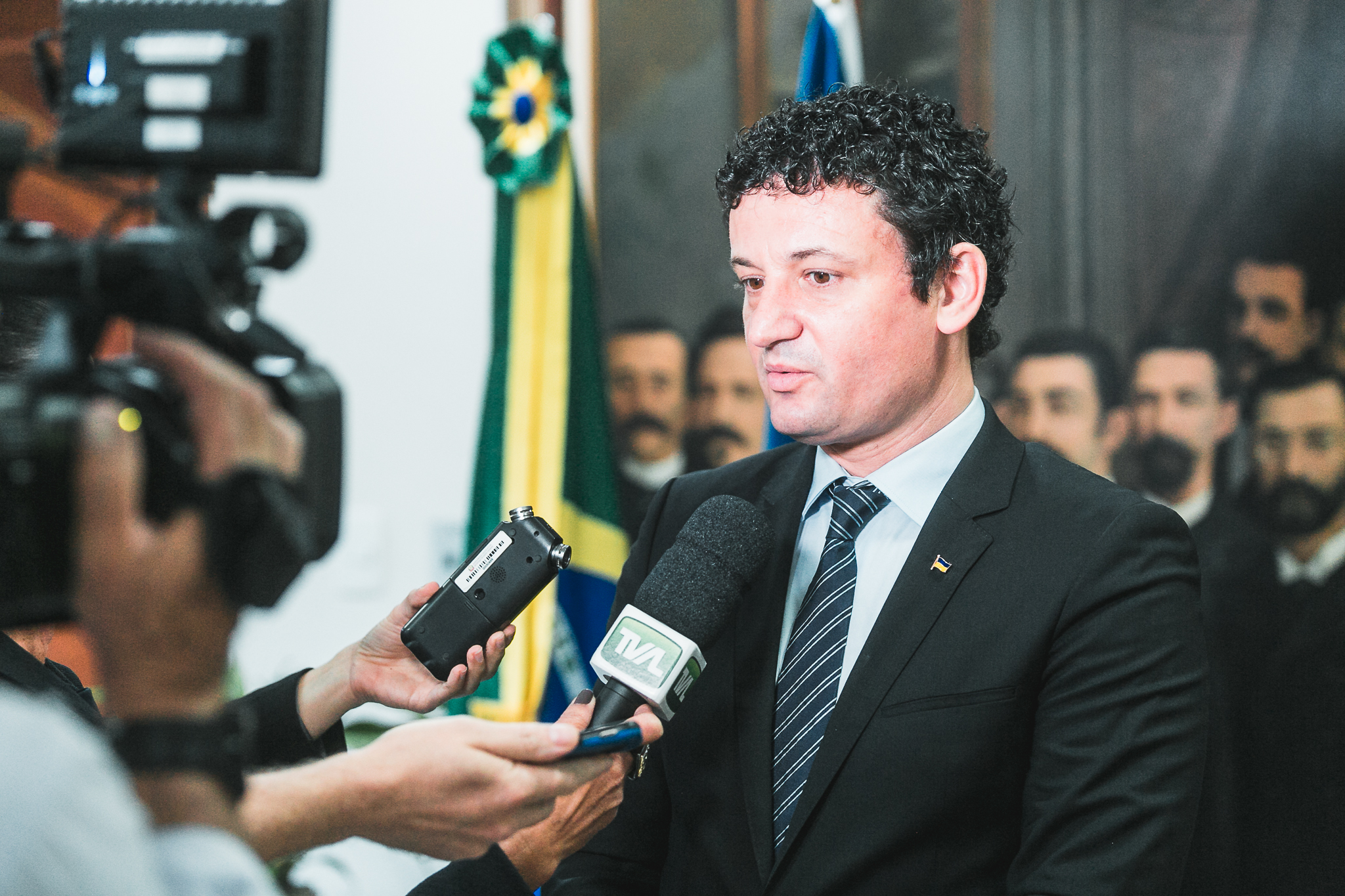 Chefe da representação diplomática da Ucrânia no Brasil, Anatoliy Tkach - Foto: Bruno Collaço / Agência AL