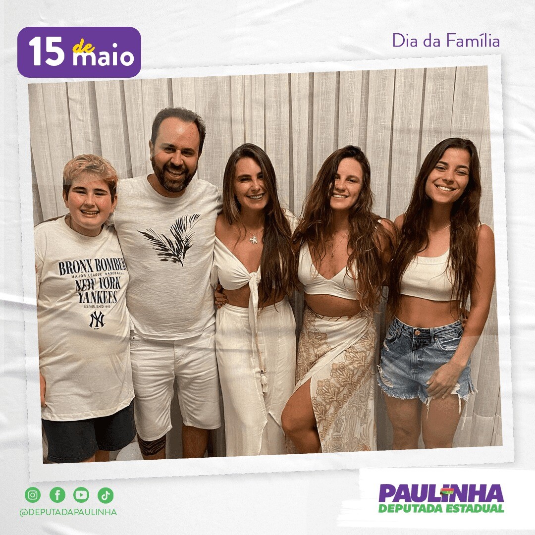 Paulinha comemora Dia da Família na estrada em intensa agenda de trabalho por SC