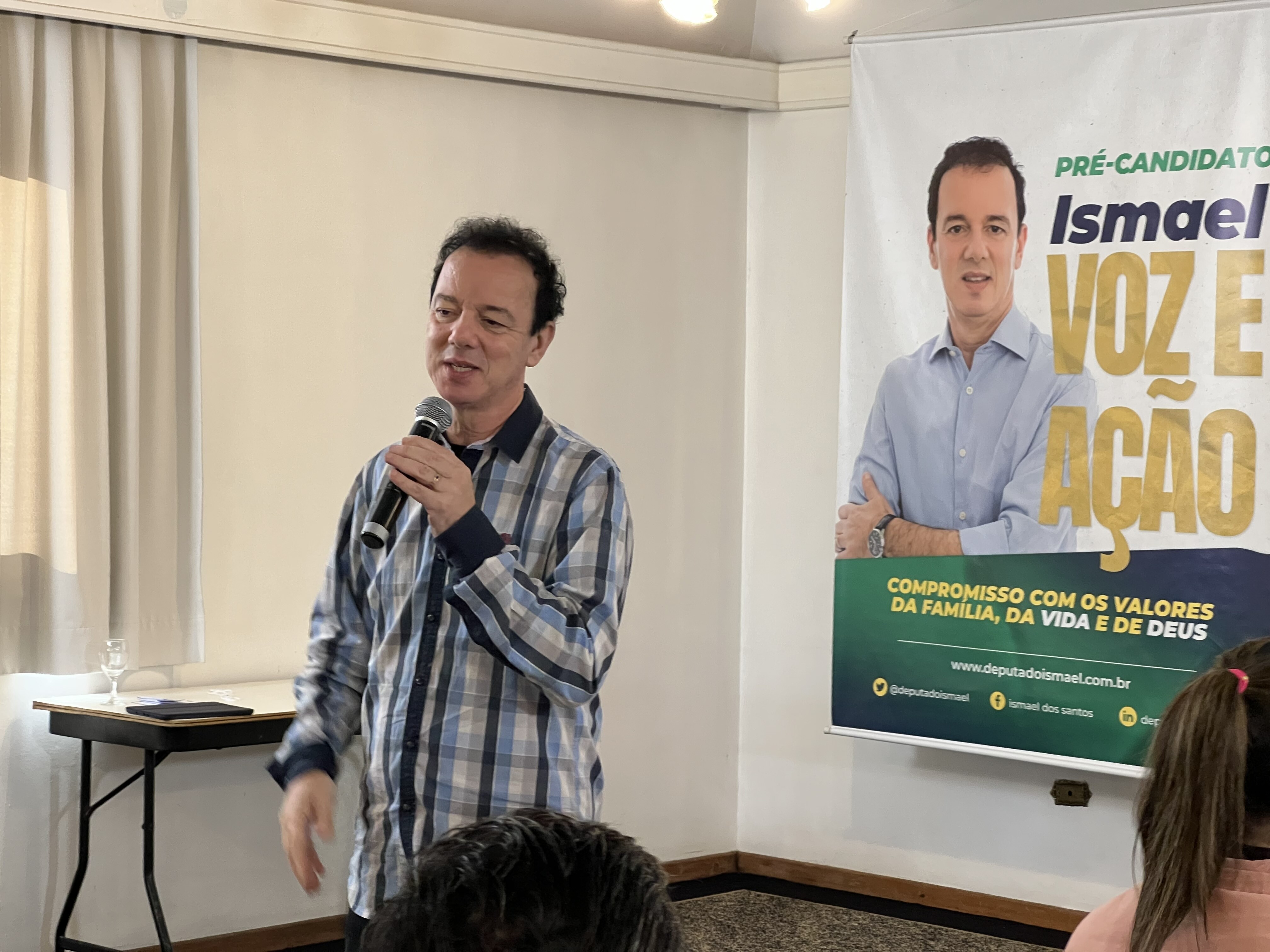 Deputado Ismael dos Santos. FOTO: Divulgação