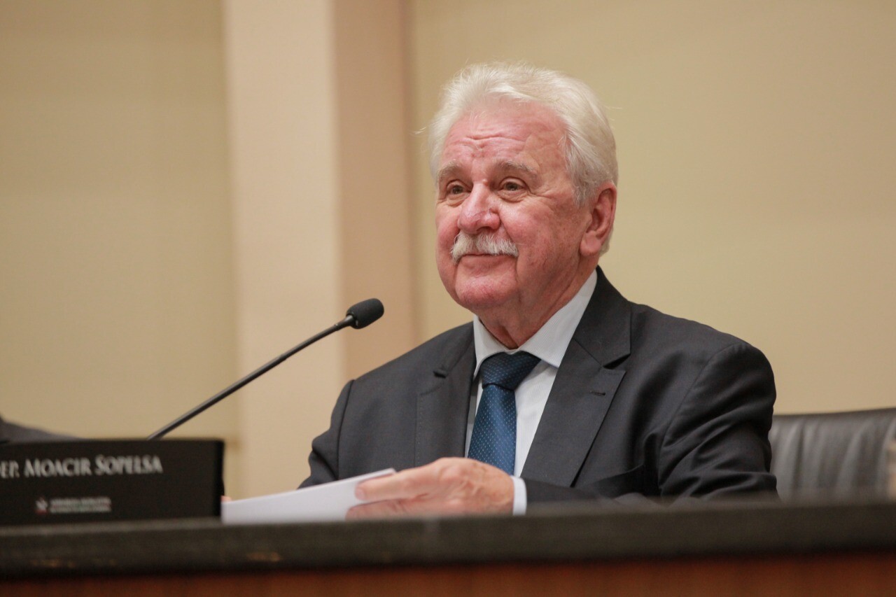 Presidente da Alesc, deputado Moacir Sopelsa, é o proponente da sessão especial desta quarta (24)