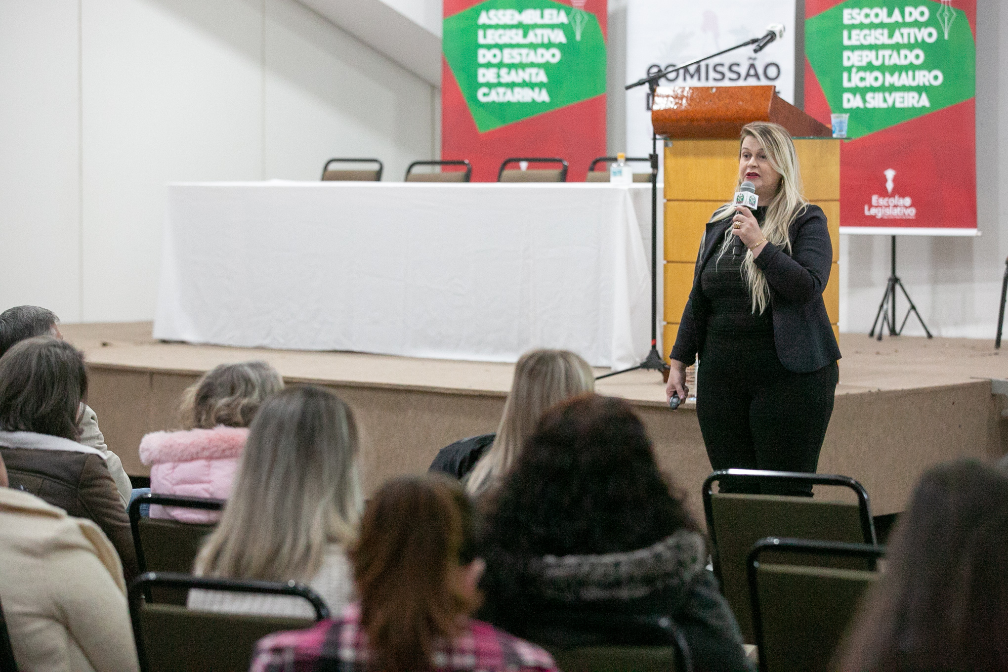 Coordenadora da área técnica da pessoa com deficiência da SES, Jaqueline Reginatto