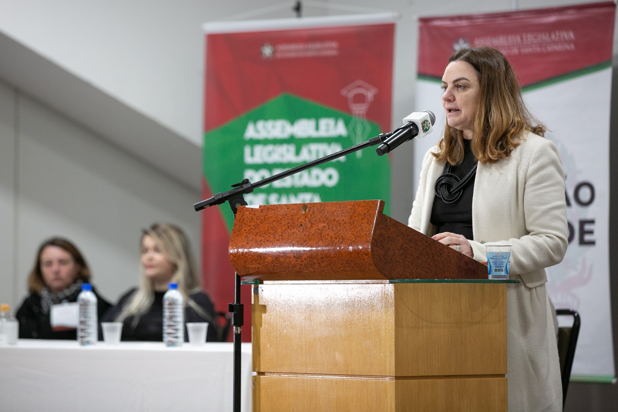 Secretária Municipal de Saúde de Concórdia, Leide Mara Bender