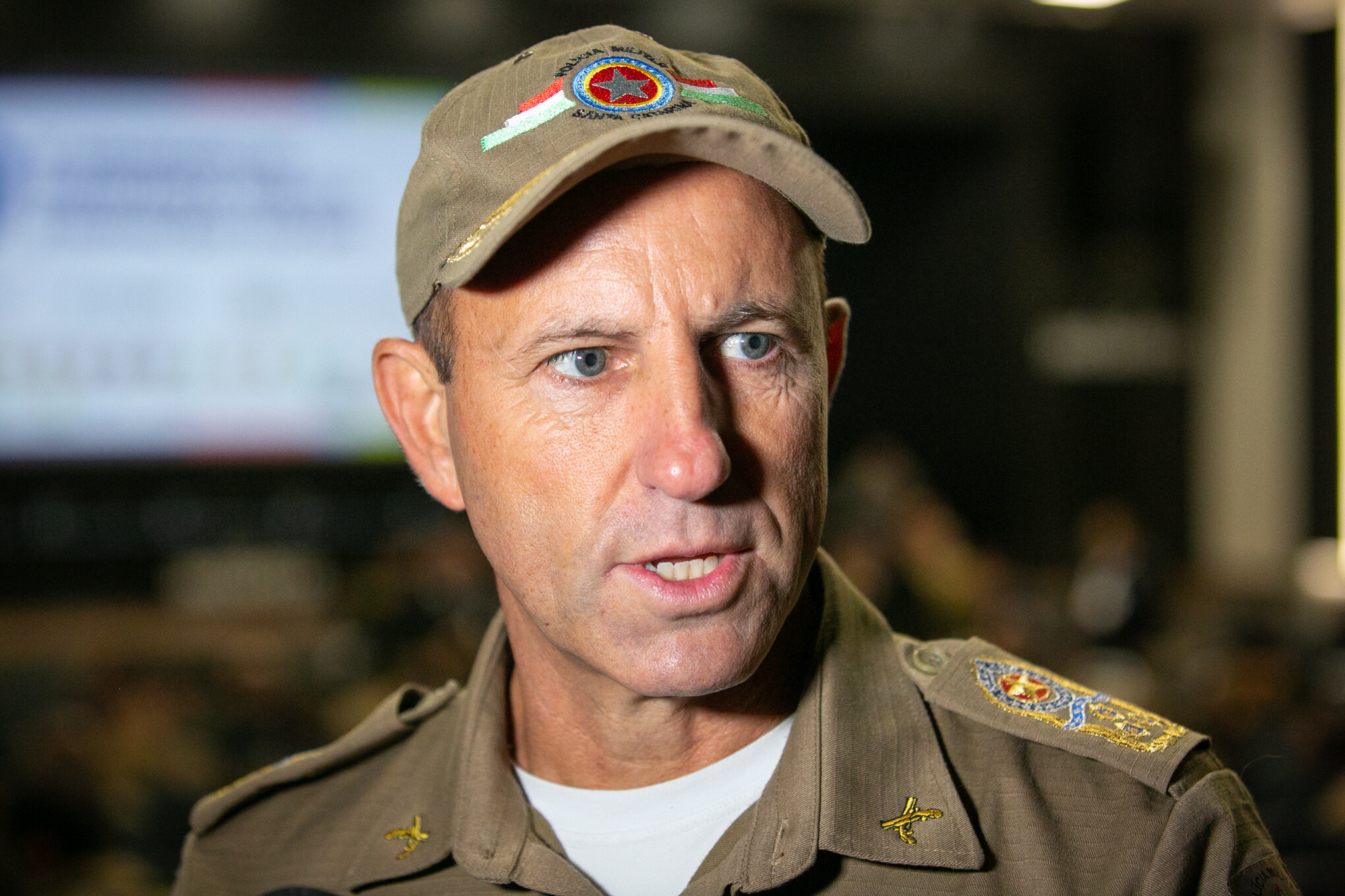 Coronel Marcelo Pontes, comandante geral da PMSC