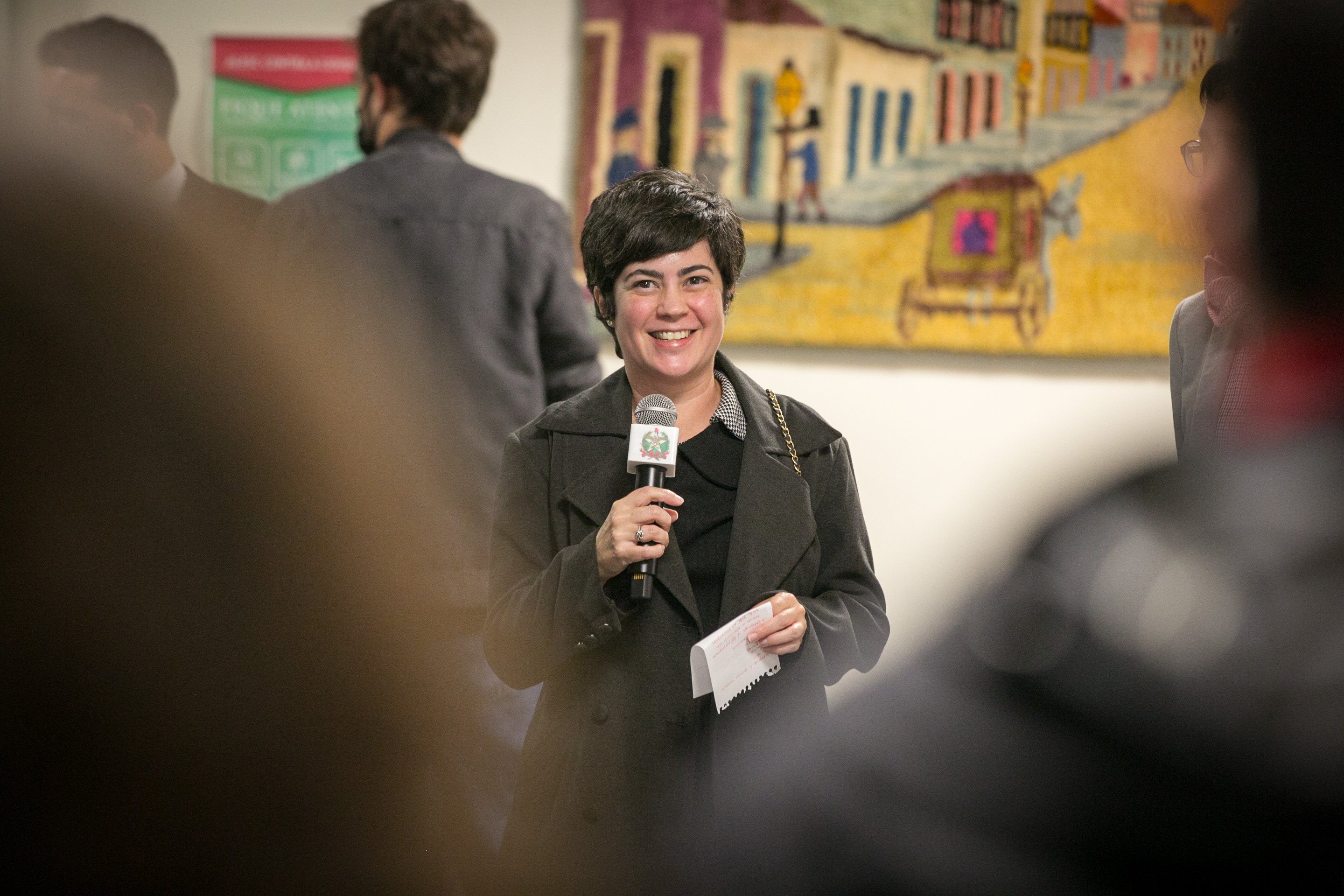 Carol Grilo, organizadora