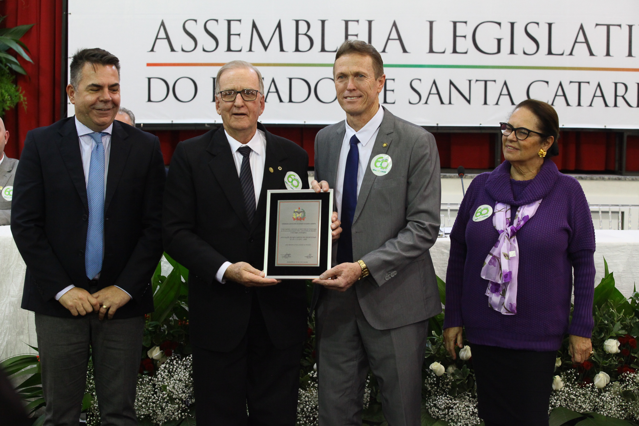 Sessão Solene em Homenagem aos 60 anos do Município de São Ludgero