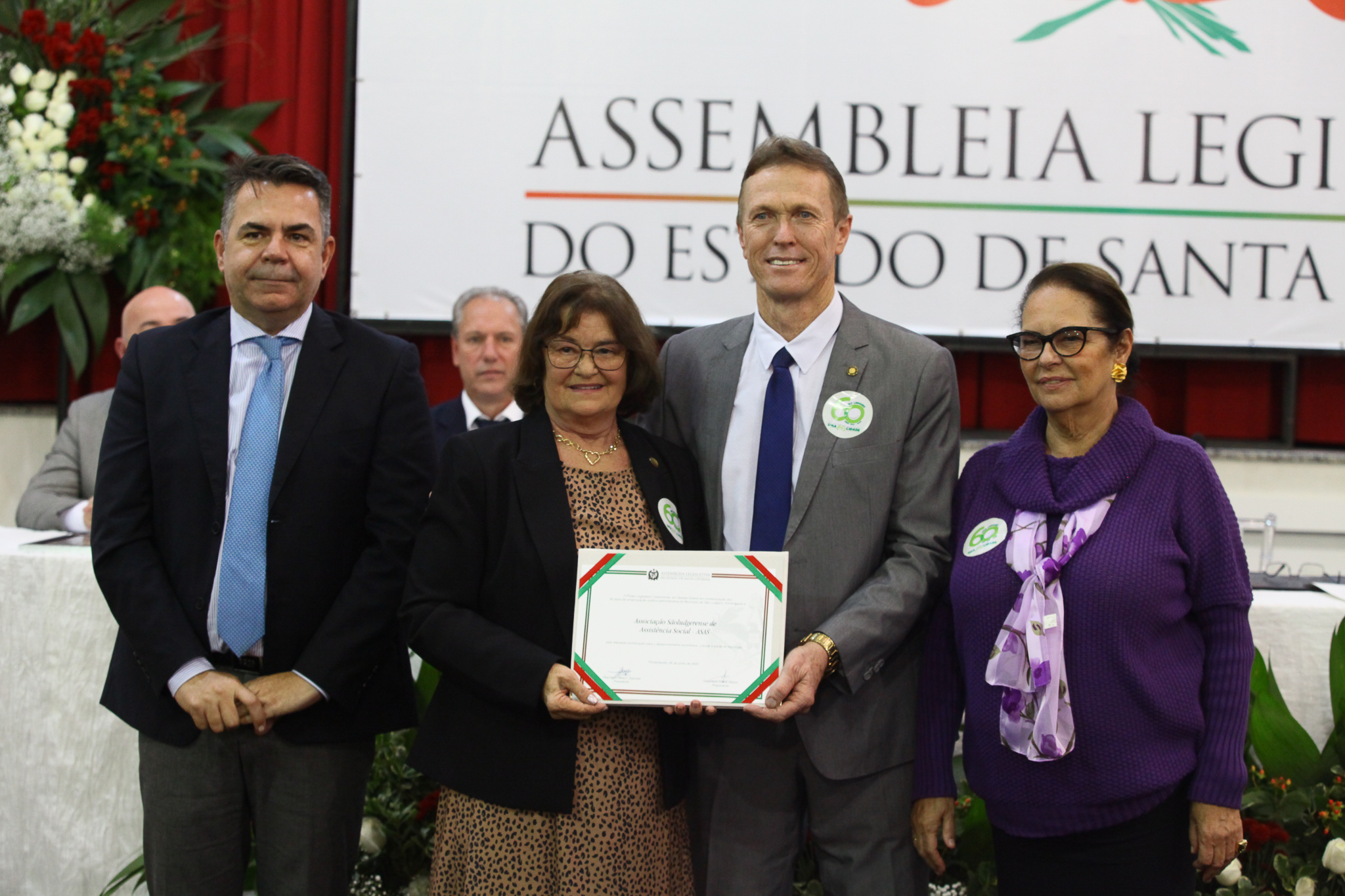 Sessão Solene em Homenagem aos 60 anos do Município de São Ludgero