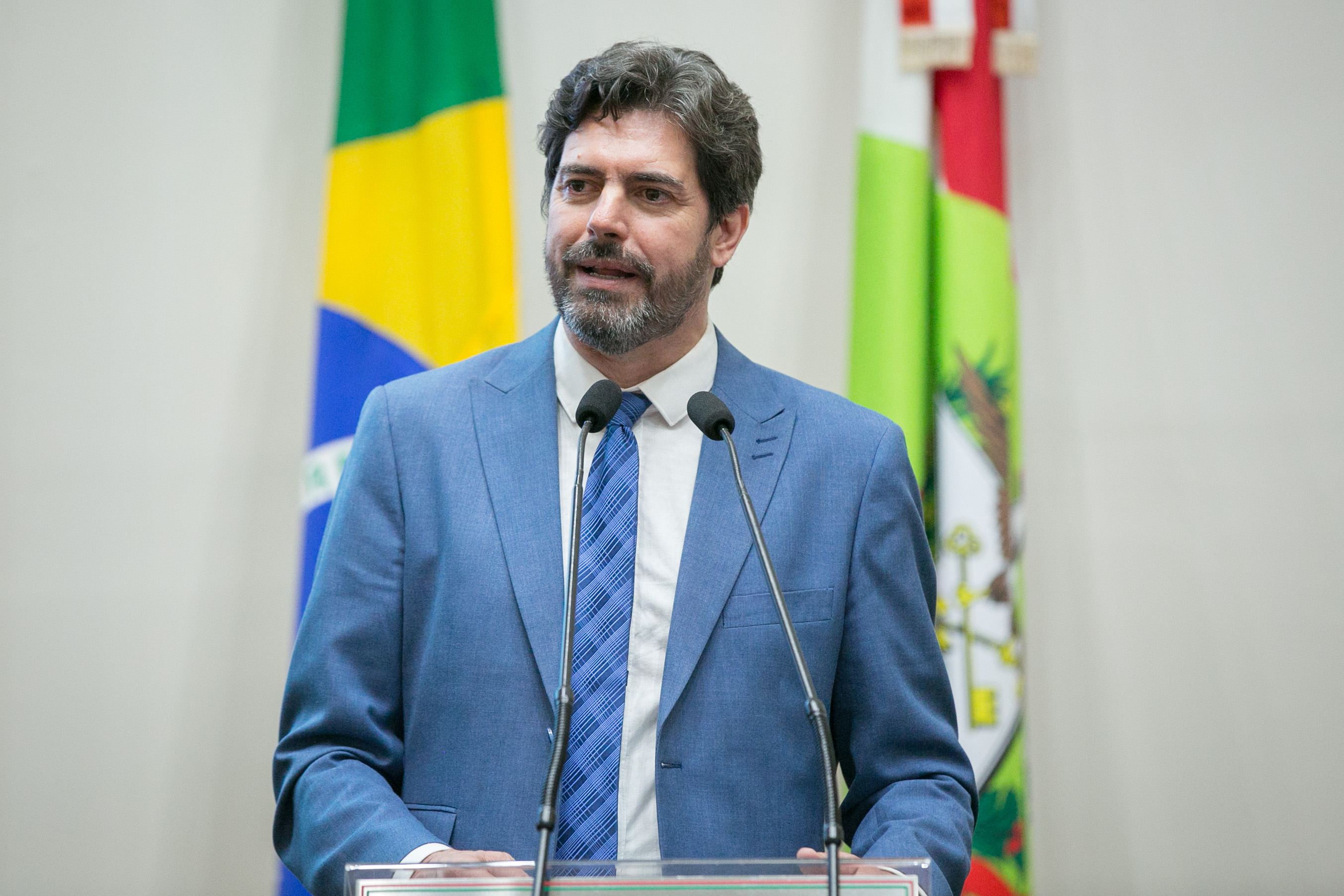 Diretor da Junior Achievement, Evandro Badin