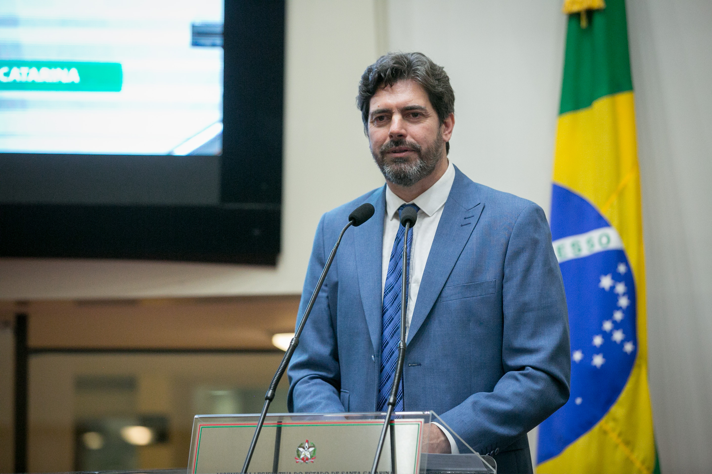Diretor da Junior Achievement, Evandro Badin