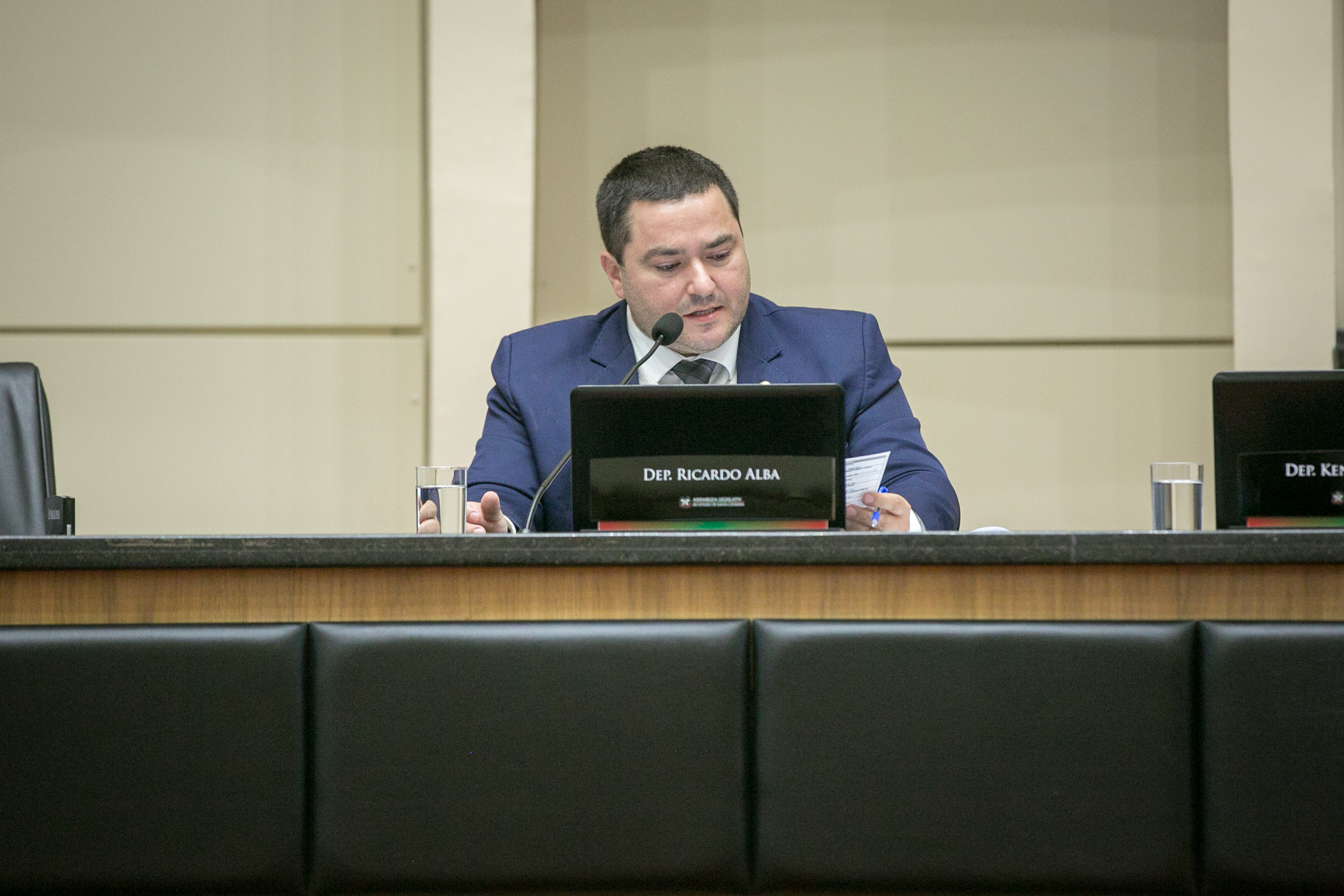 Deputado Ricardo Alba (União)