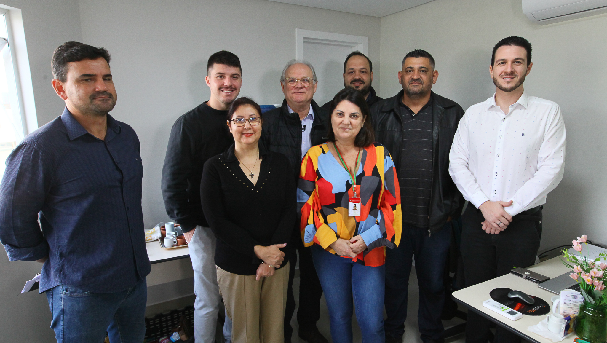 Na Estrada com Deputado Vicente Caropreso - Com a equipe de gabinete em Jaraguá do Sul