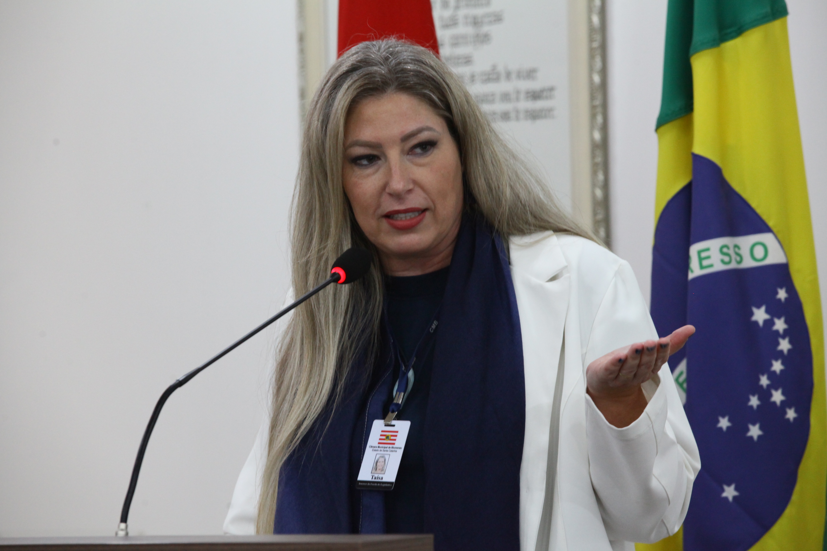 Seminário Transtorno do Espectro Autista em Blumenau - Taísa Kummon, assessora da Escola do Legislativo Fritz Müller