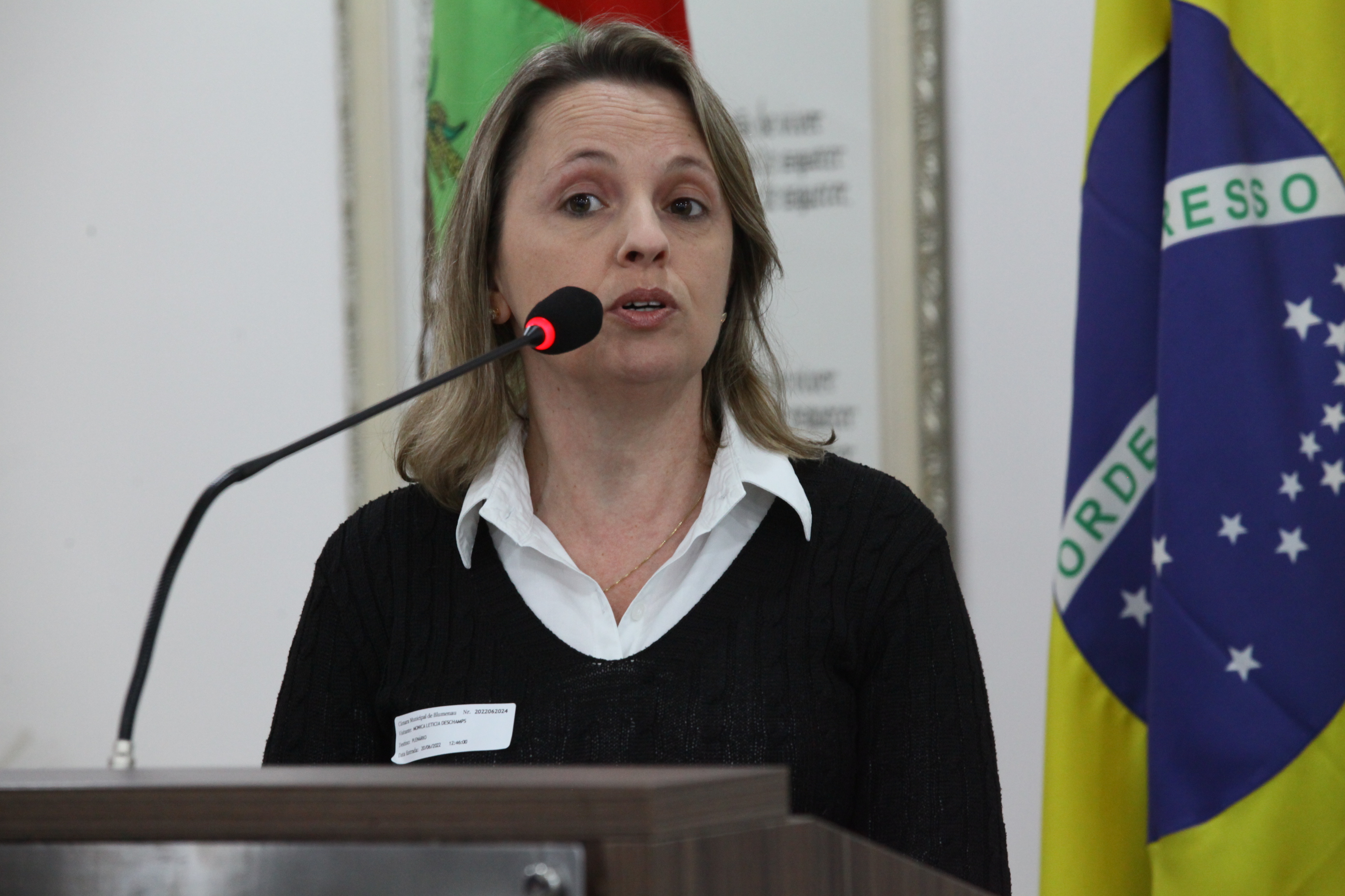 Seminário Transtorno do Espectro Autista em Blumenau - Monica Deschamps, diretora da Educação Infantil